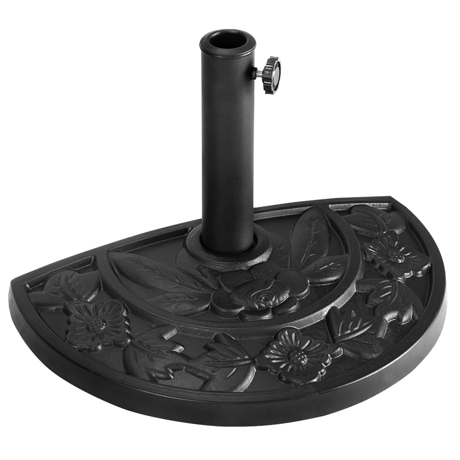 Forclover HYFE-3042 Umbrella Base Black Patio Umbrella Base