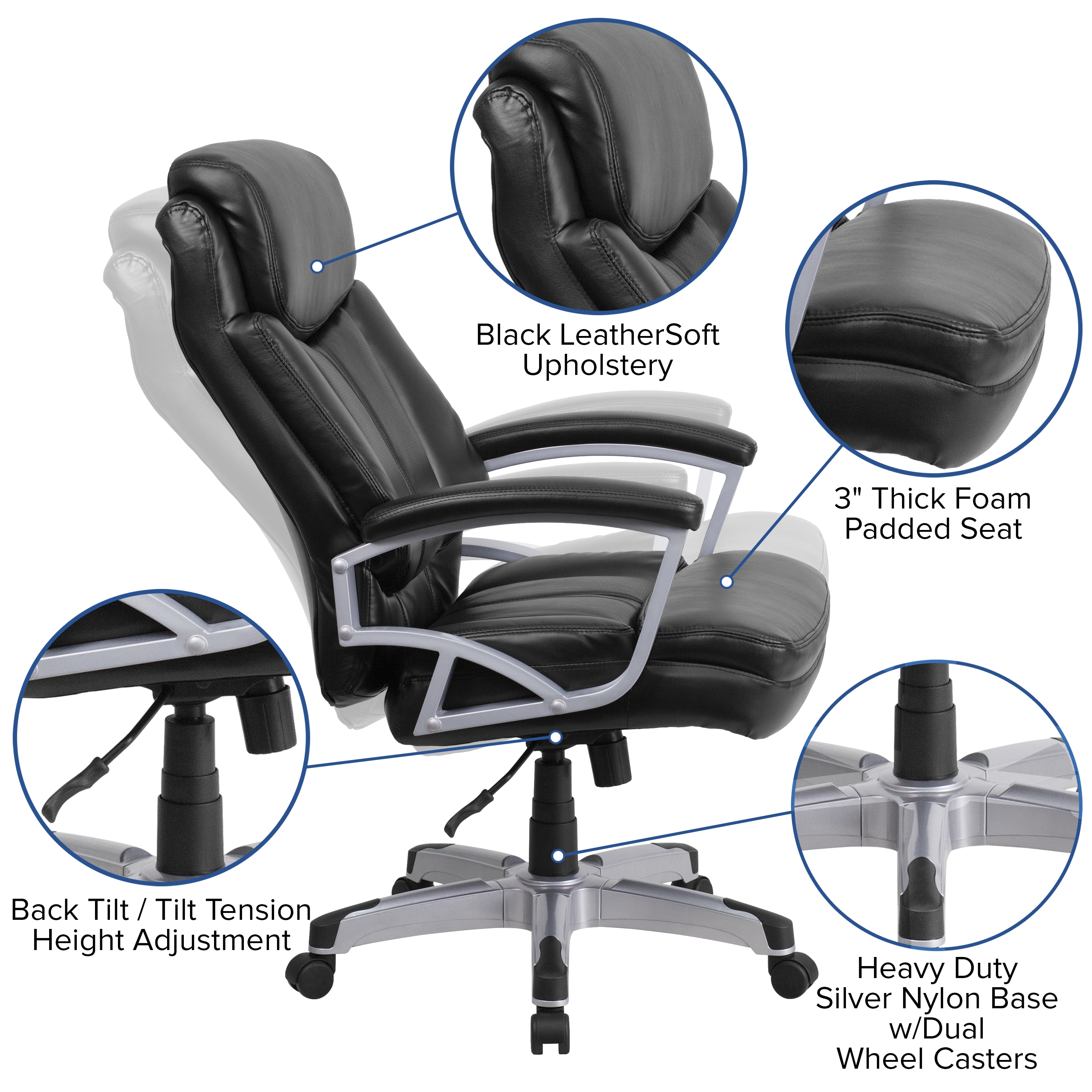 Flash Furniture 847254078795 Office-Chairs - View #7