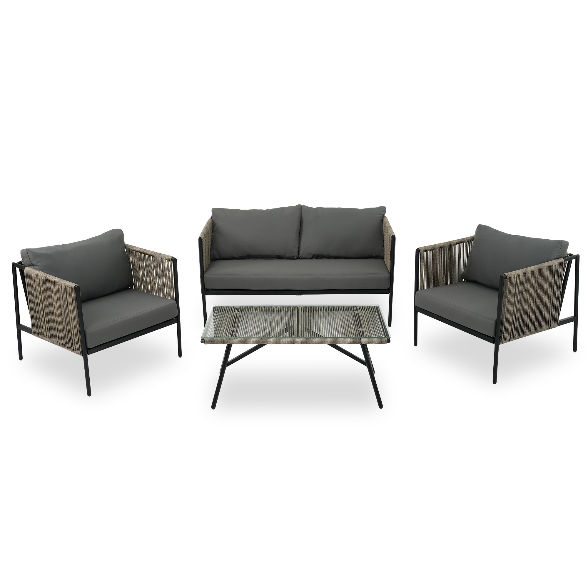 AHIOU HOME ZAAHG-1229AAESF Patio-Conversation-Sets - View #3