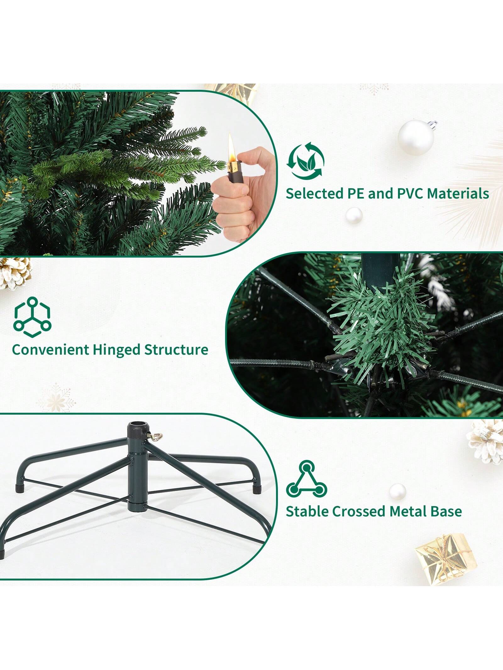 Qeetex BY-PHK-35QT5P9Y Artificial-Christmas-Trees - View #7