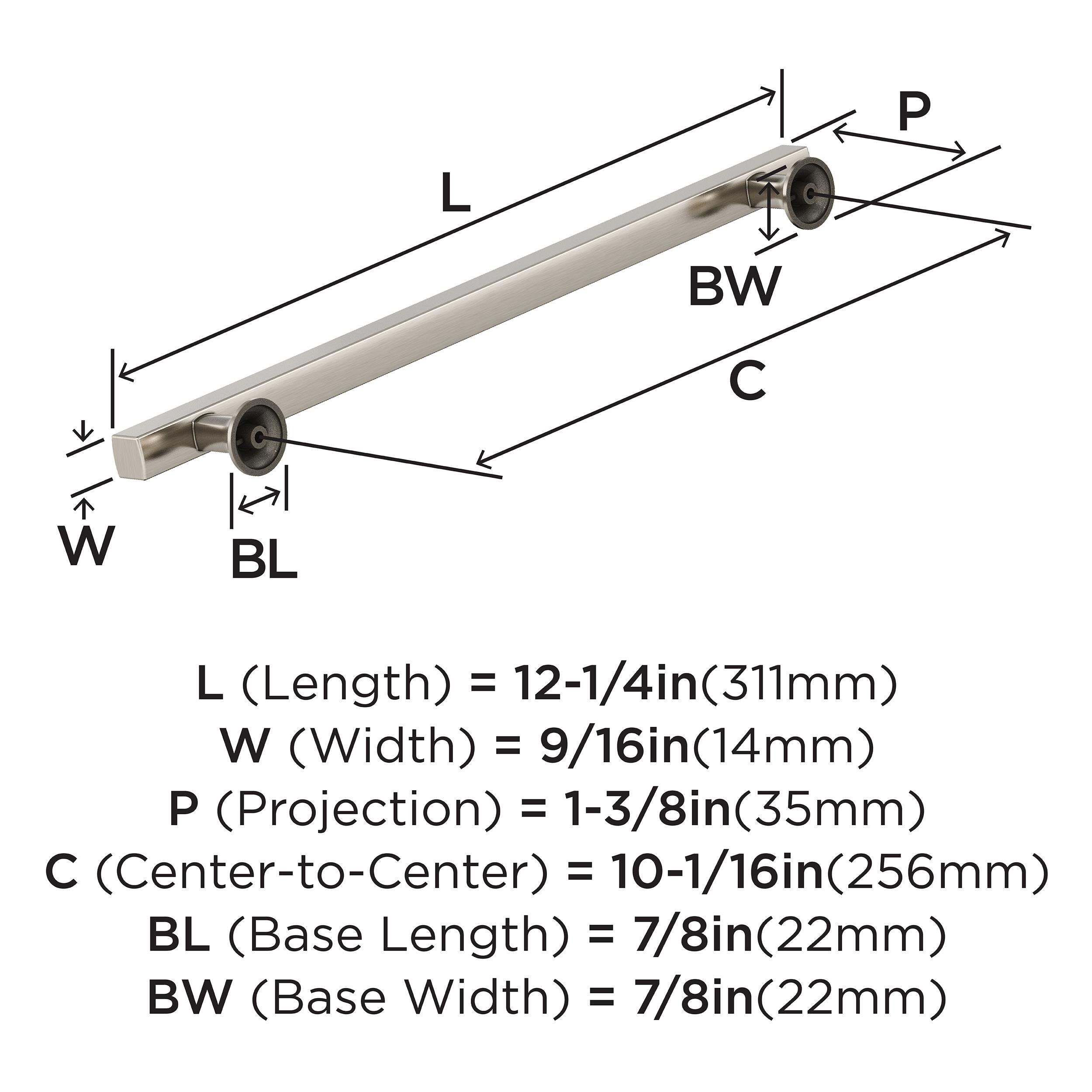 Amerock BP37109G10 Cabinet-Pulls - View #5
