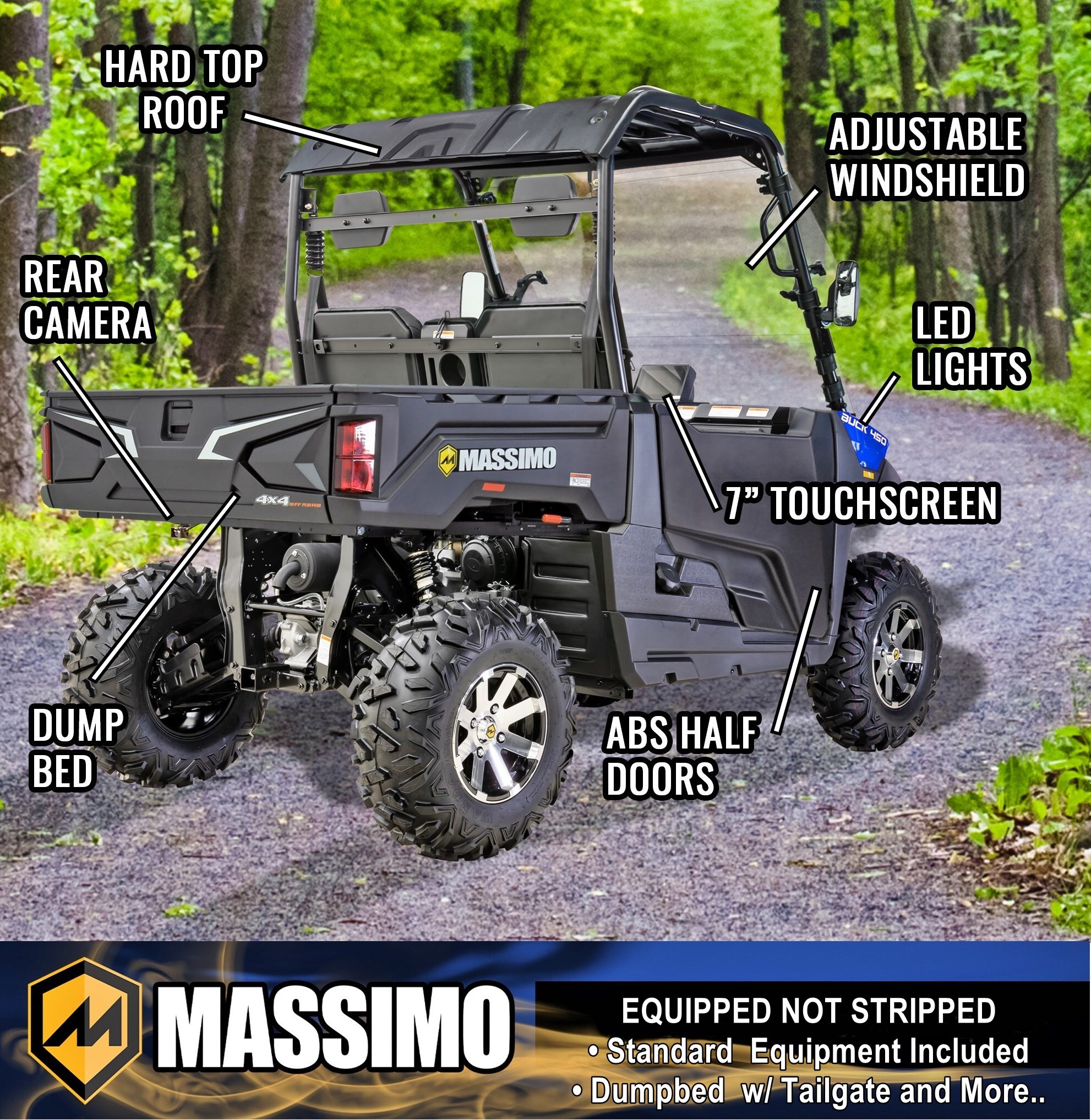 Massimo MMS-BK450-BL Motorized-Vehicles - View #8