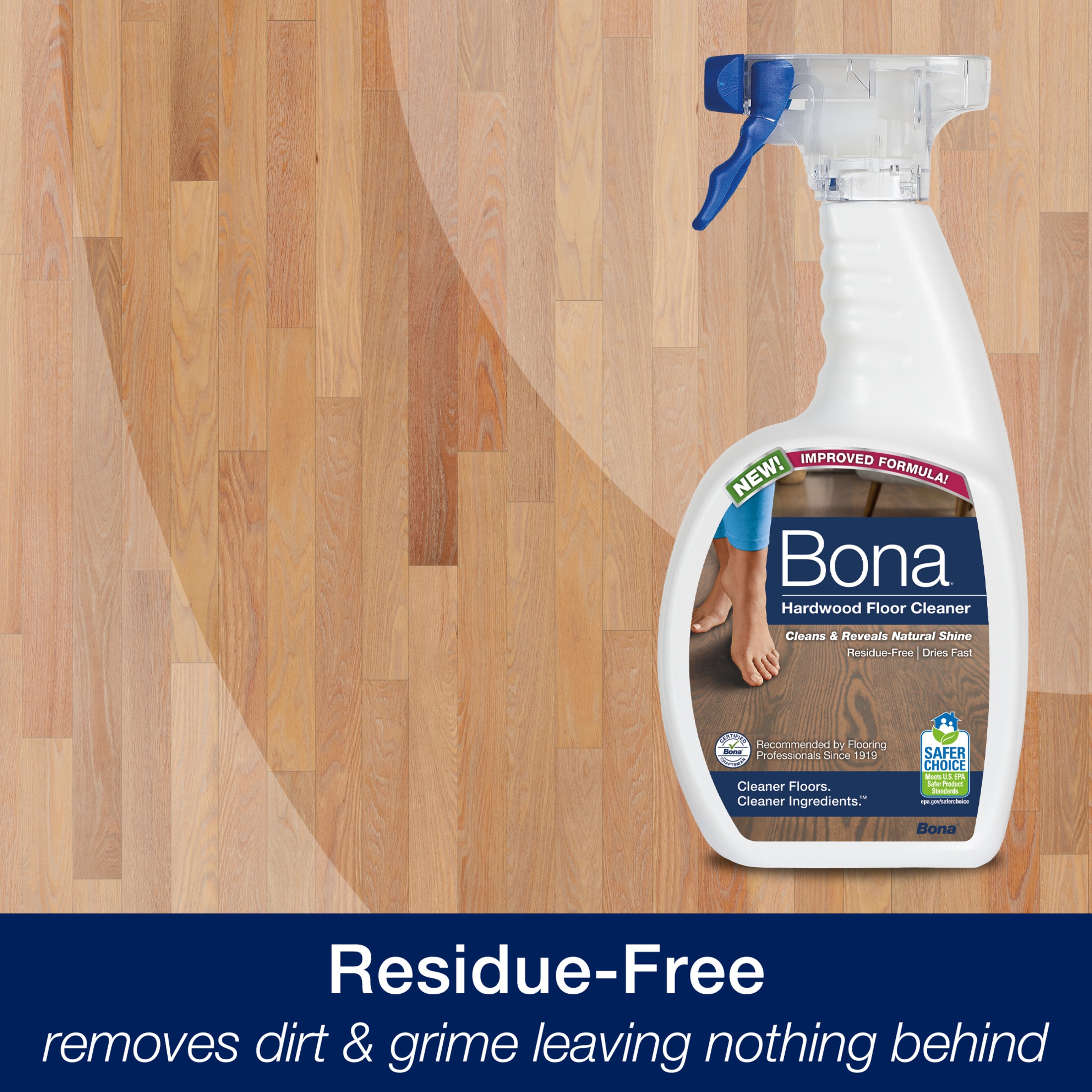 Best Buy: iRobot Bona Hardwood Cleaning Solution Clear 4749059