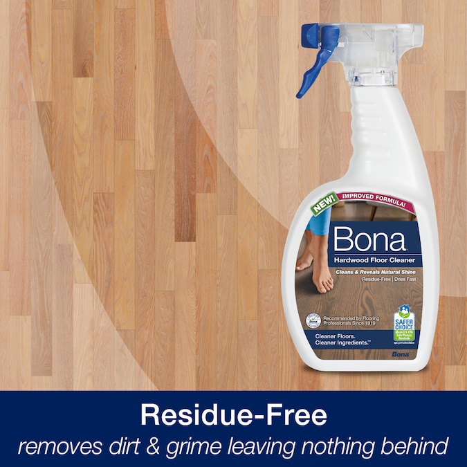 Bona 32 Fl Oz Liquid Floor Cleaner In, How To Remove Cleaner Residue From Hardwood Floors