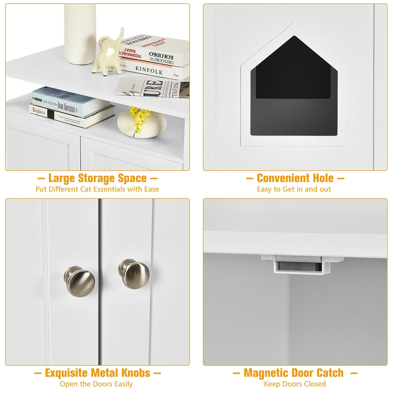 Forclover CJW-LB26WH Litter-Boxes - View #7