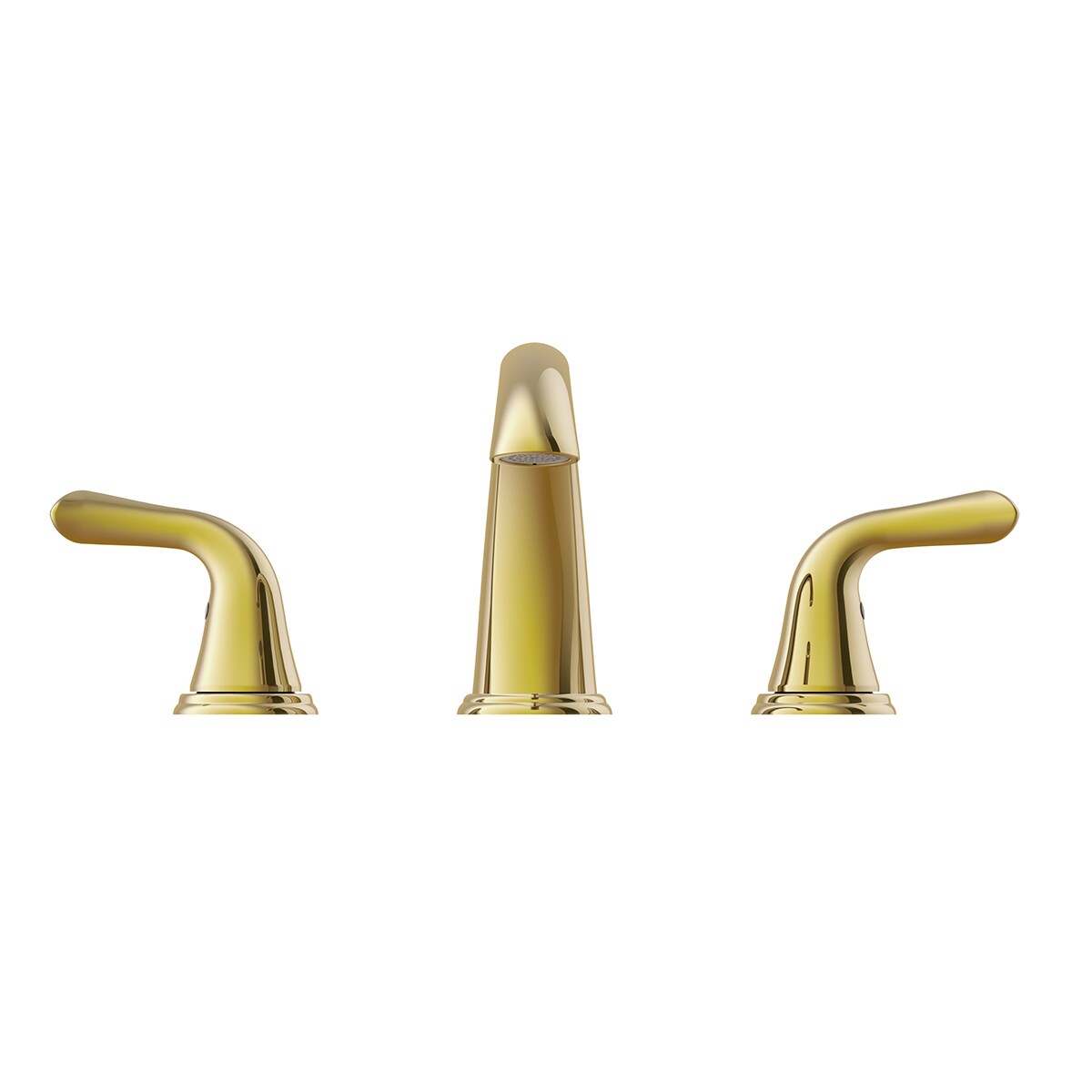 Project Source Dover Brass 2-handle Deck-mount Roman High-arc Bathtub ...