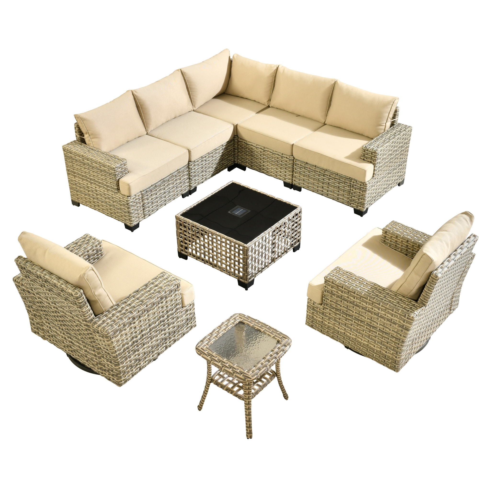 ALTRIGUS 6L-YZTBS6092-AL Patio-Conversation-Sets - View #2