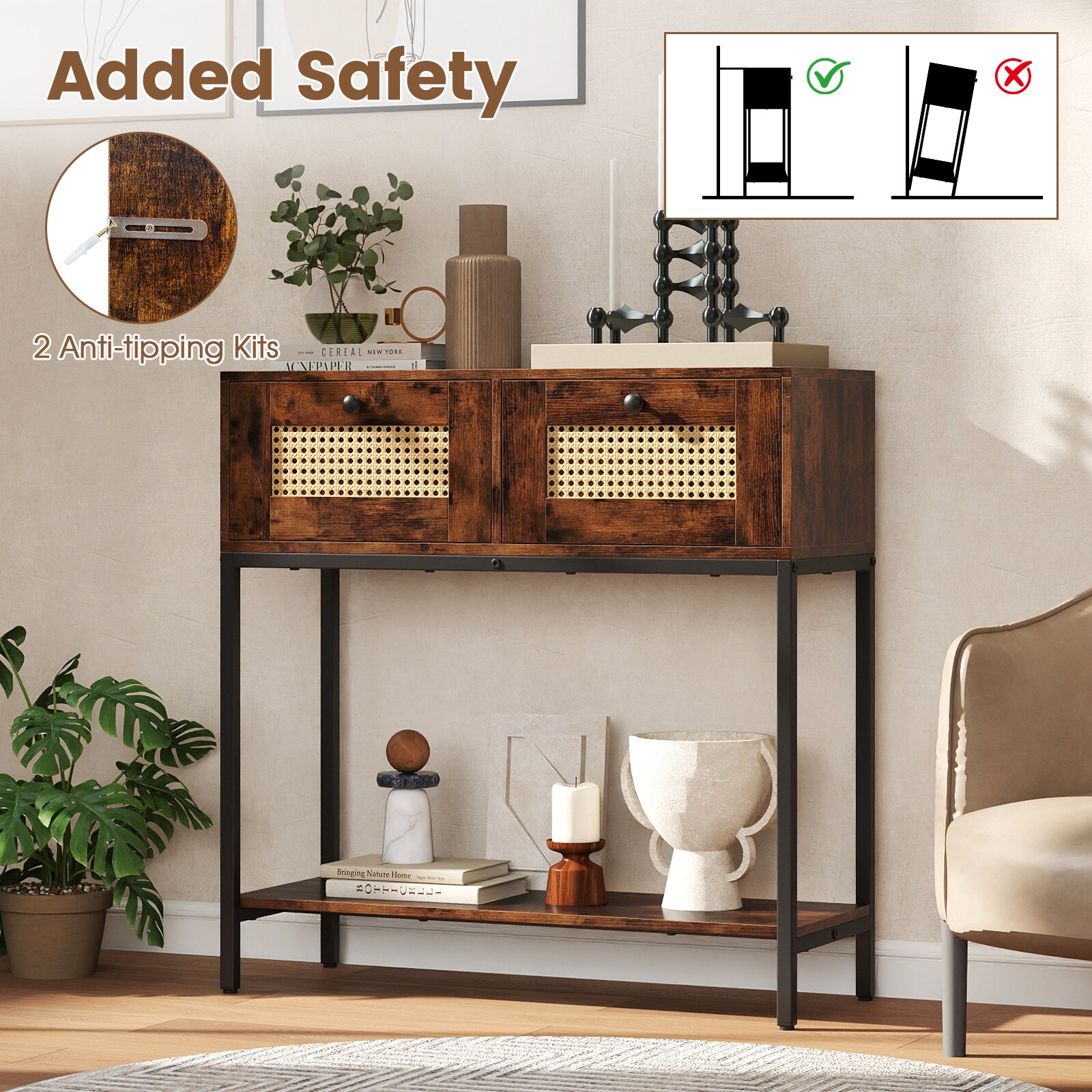 Volenca VOL-U0V6C5 Console-Sofa-Tables - View #6