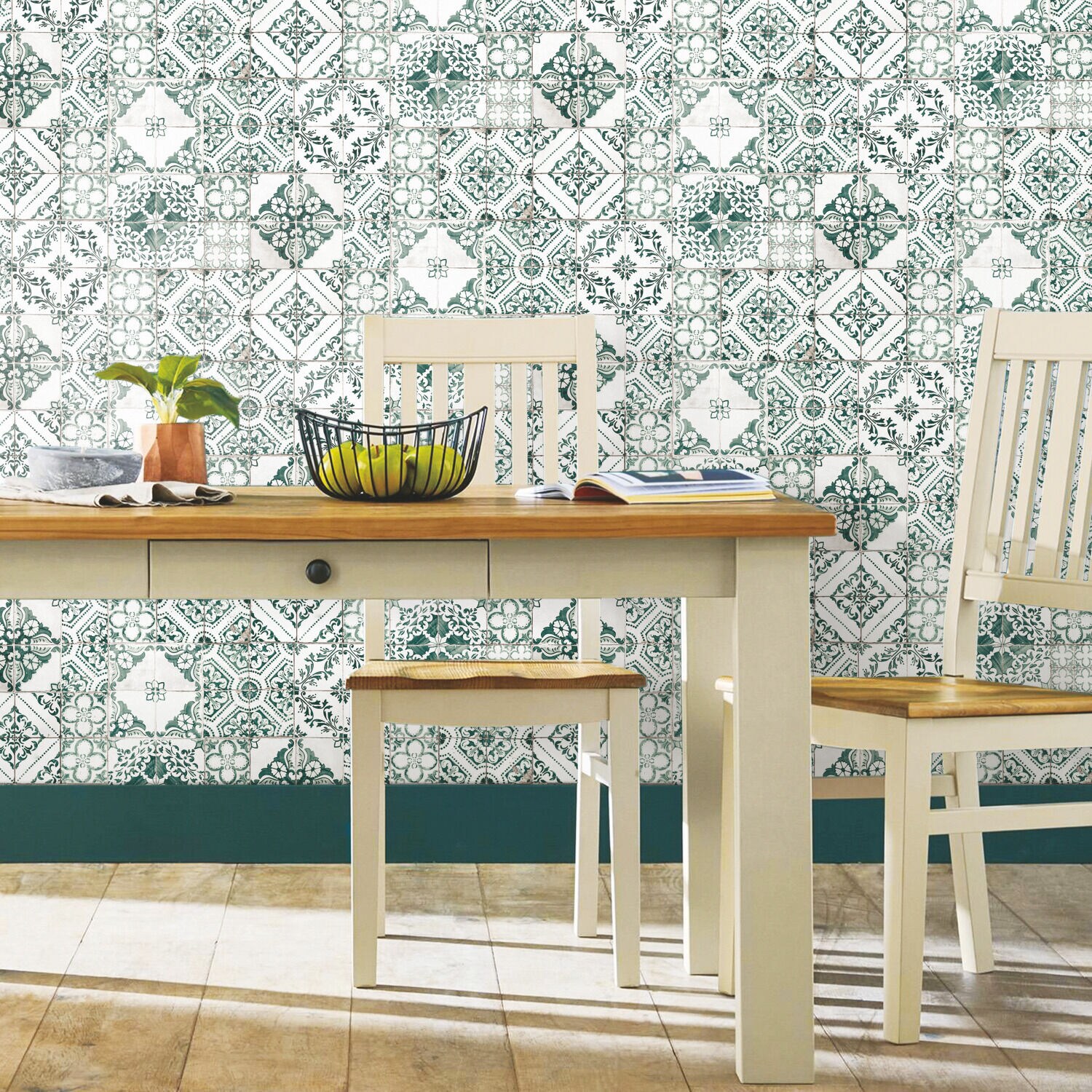 Roommates Copper Tin Tile Peel and Stick Wallpaper