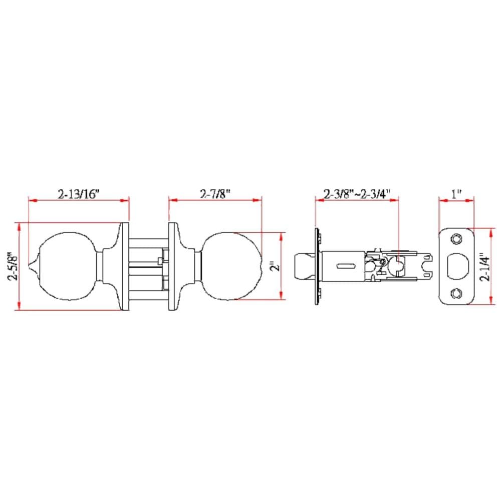 Design House 791582 Door-Knobs - View #3