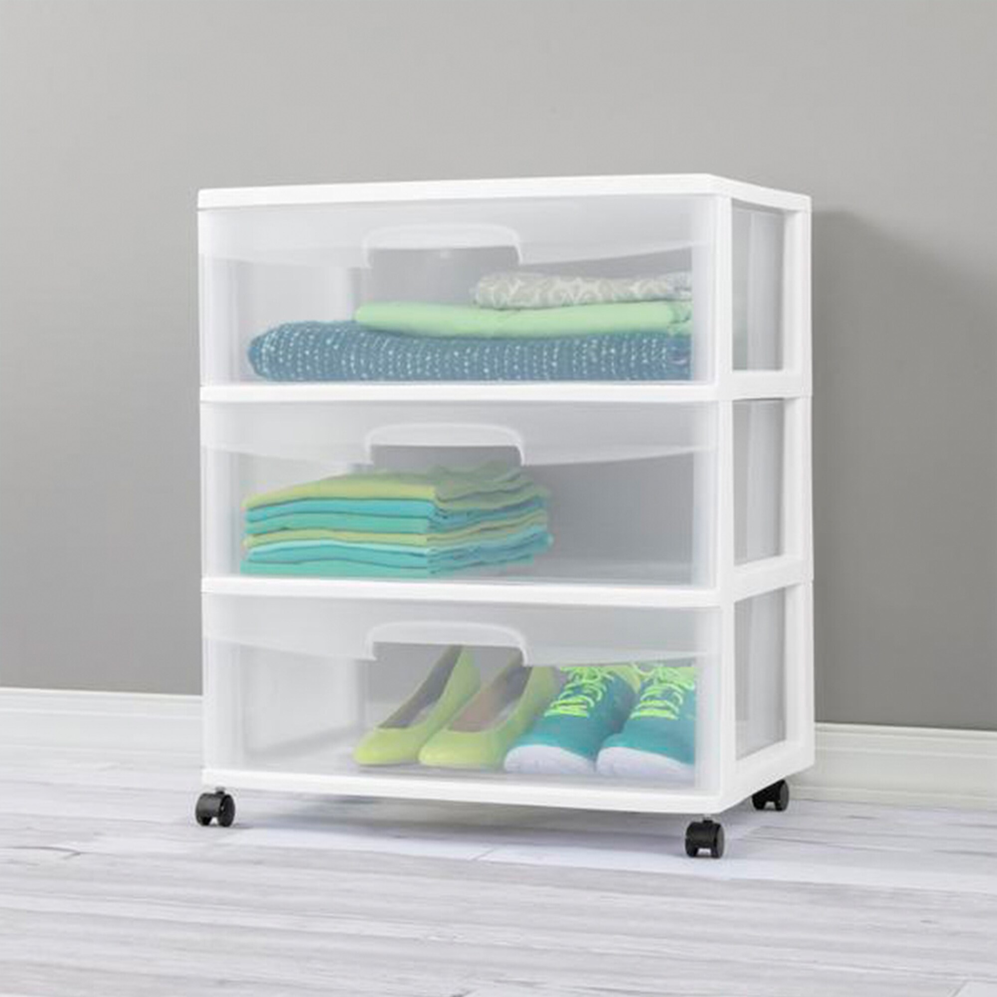 Sterilite 6-Drawer Rolling Storage Cart