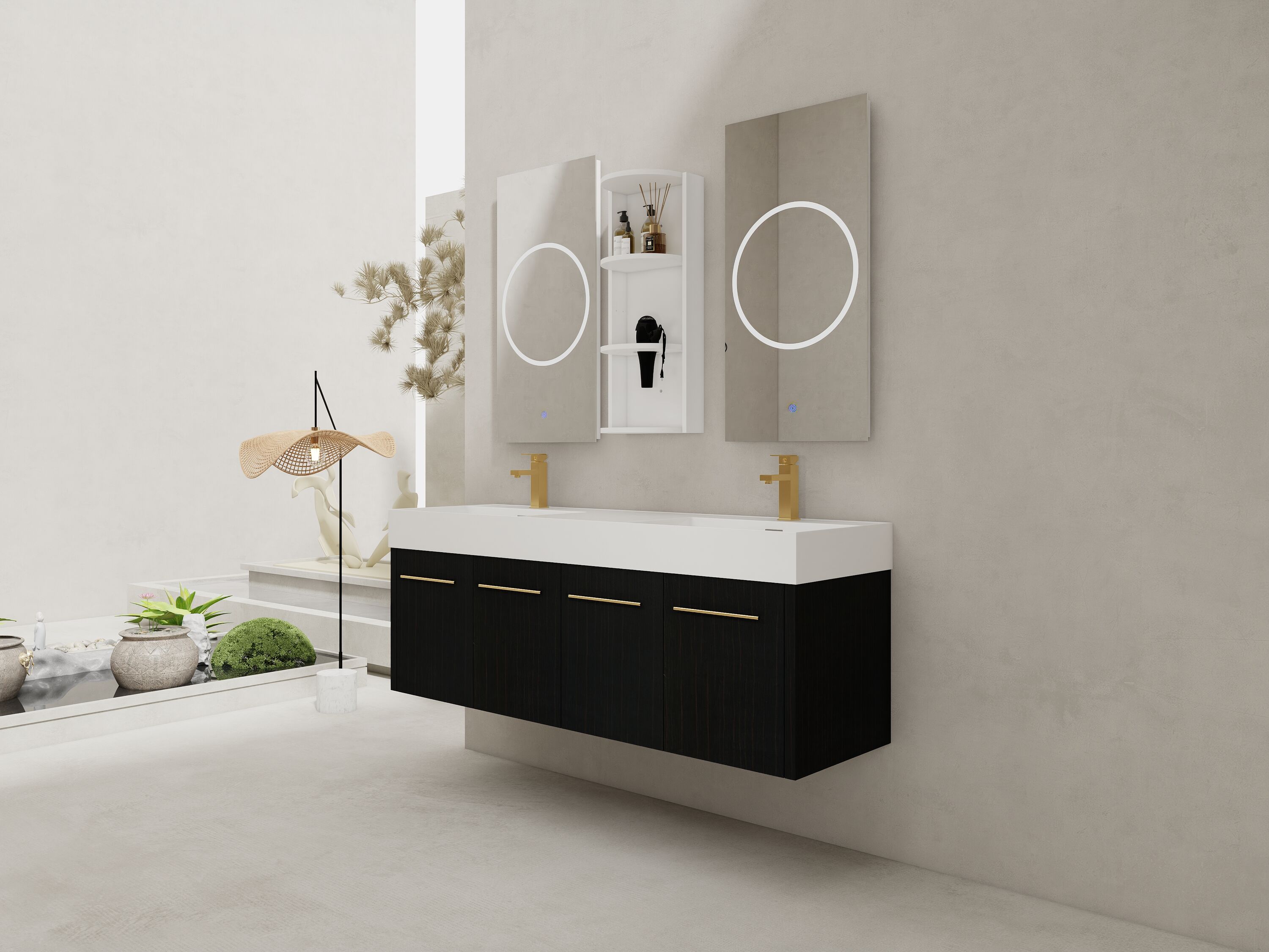 Tinyhomie LW-Y-OR-2810 Bath-Vanity-Combo - View #3