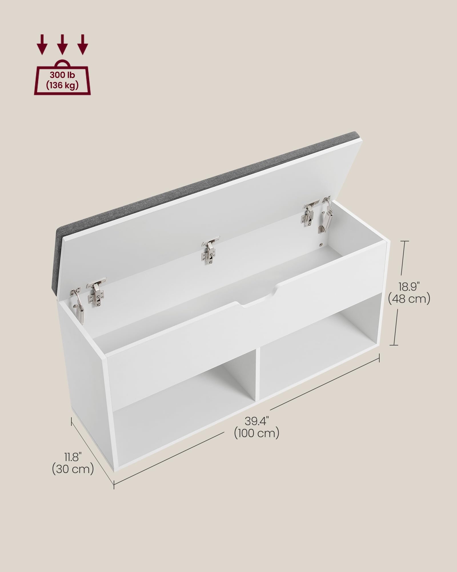 SONGMICS HOME LHS021W01 Shoe-Racks - View #5