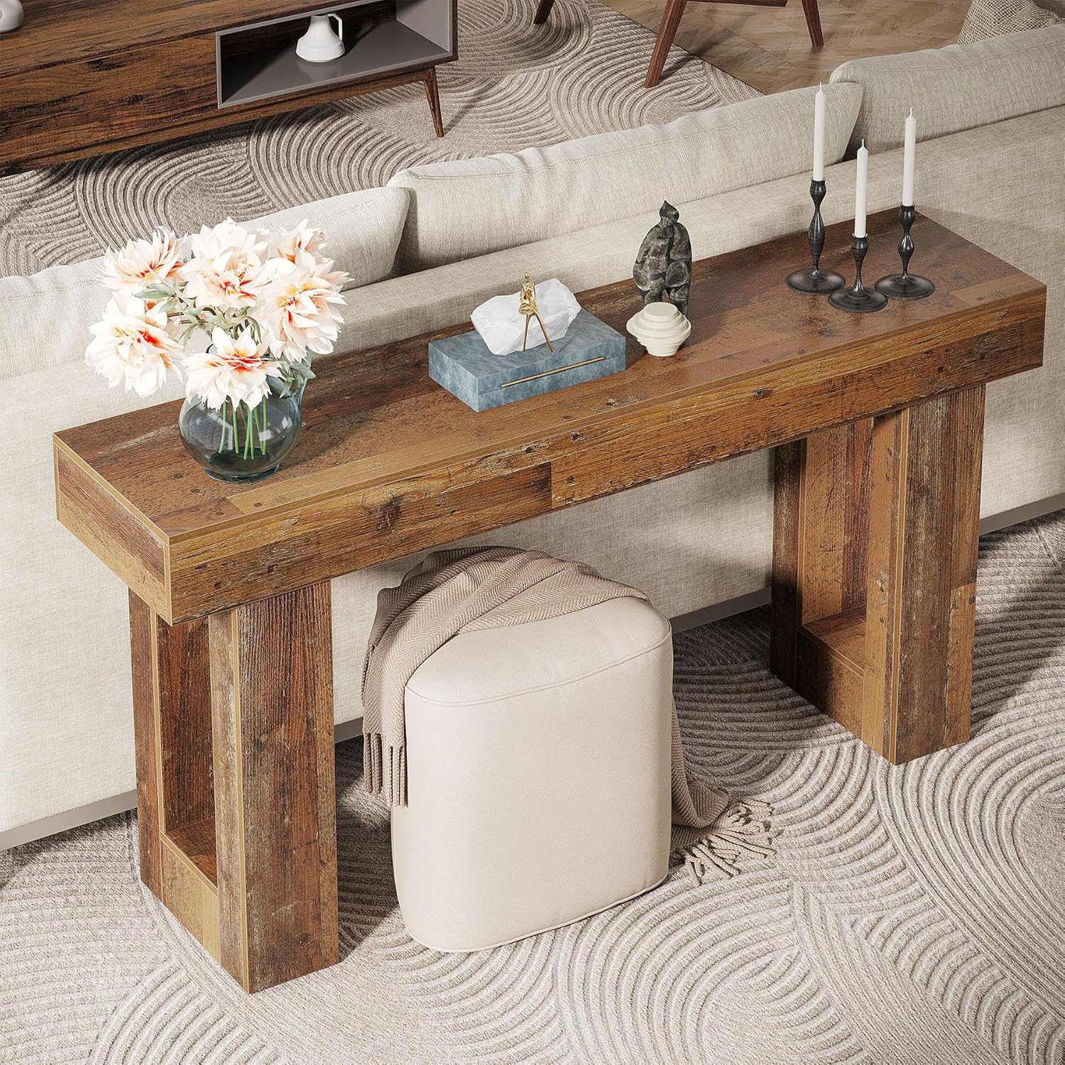 LOVMOR SF-M-B082P357348 Console-Sofa-Tables - View #5