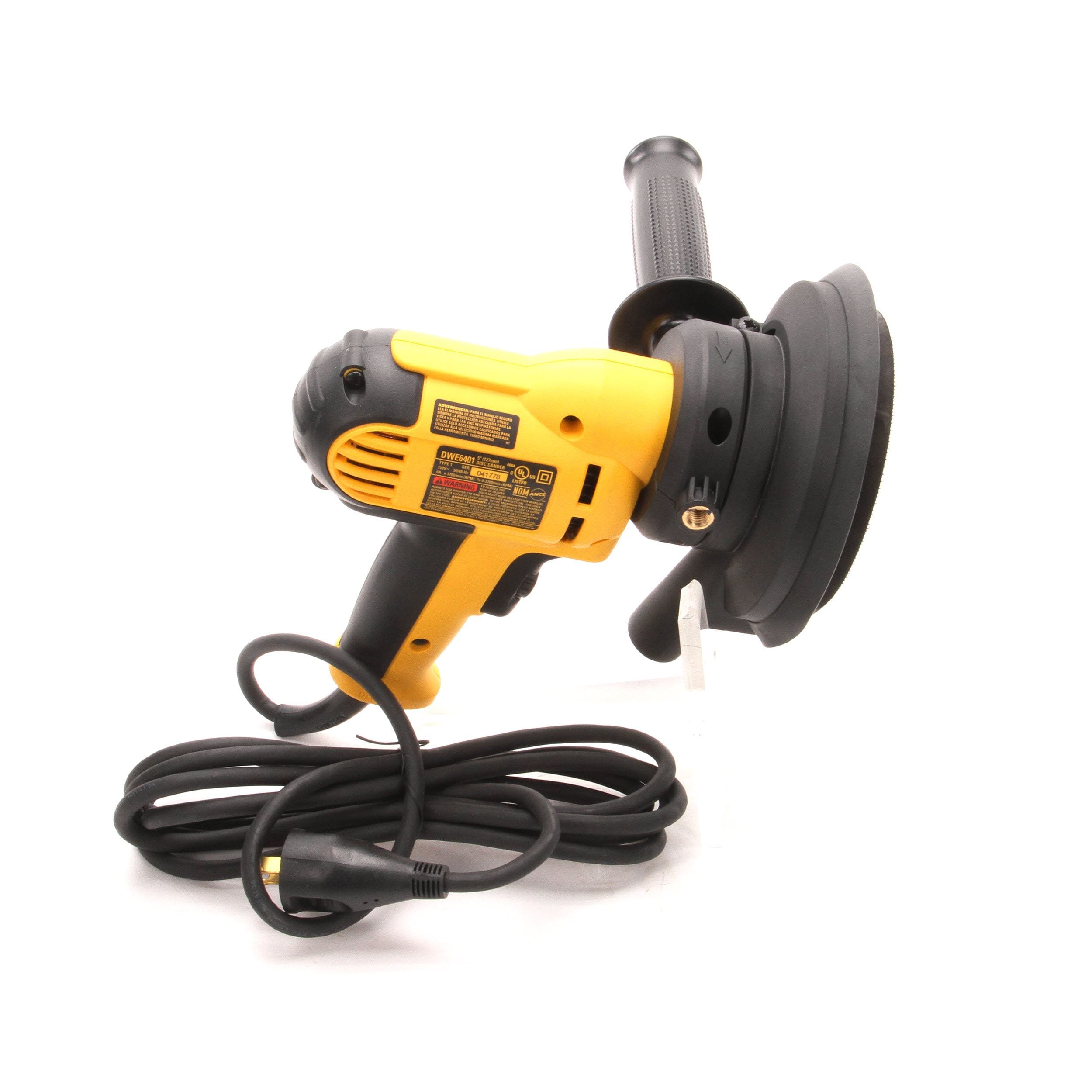 DEWALT 120-Volt 6-Amp Corded Variable Speed Disc Sander with Dust