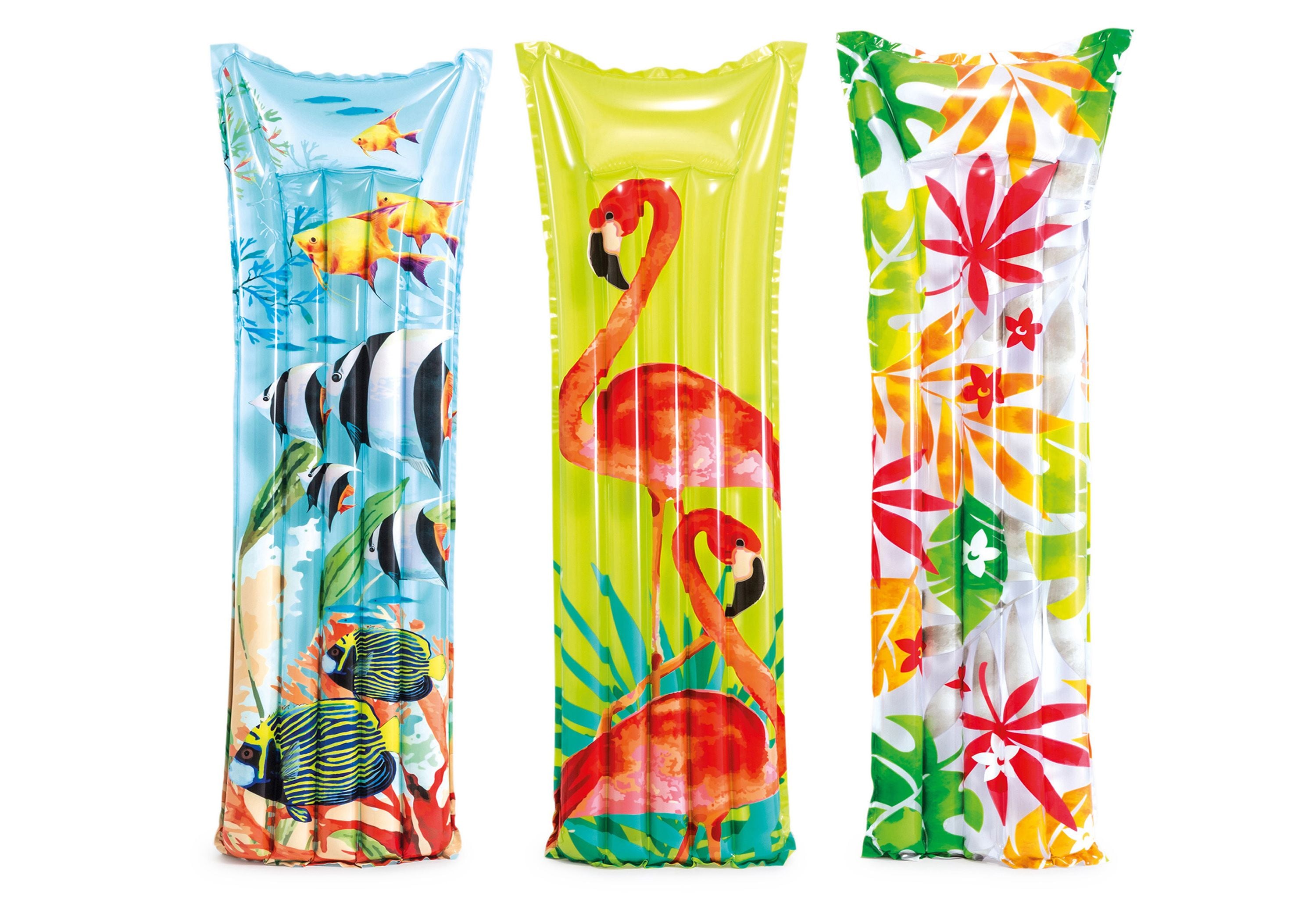 Intex 59720 72-Inches x 27-Inches Mult-color Inflatable lounger 24 -Pack