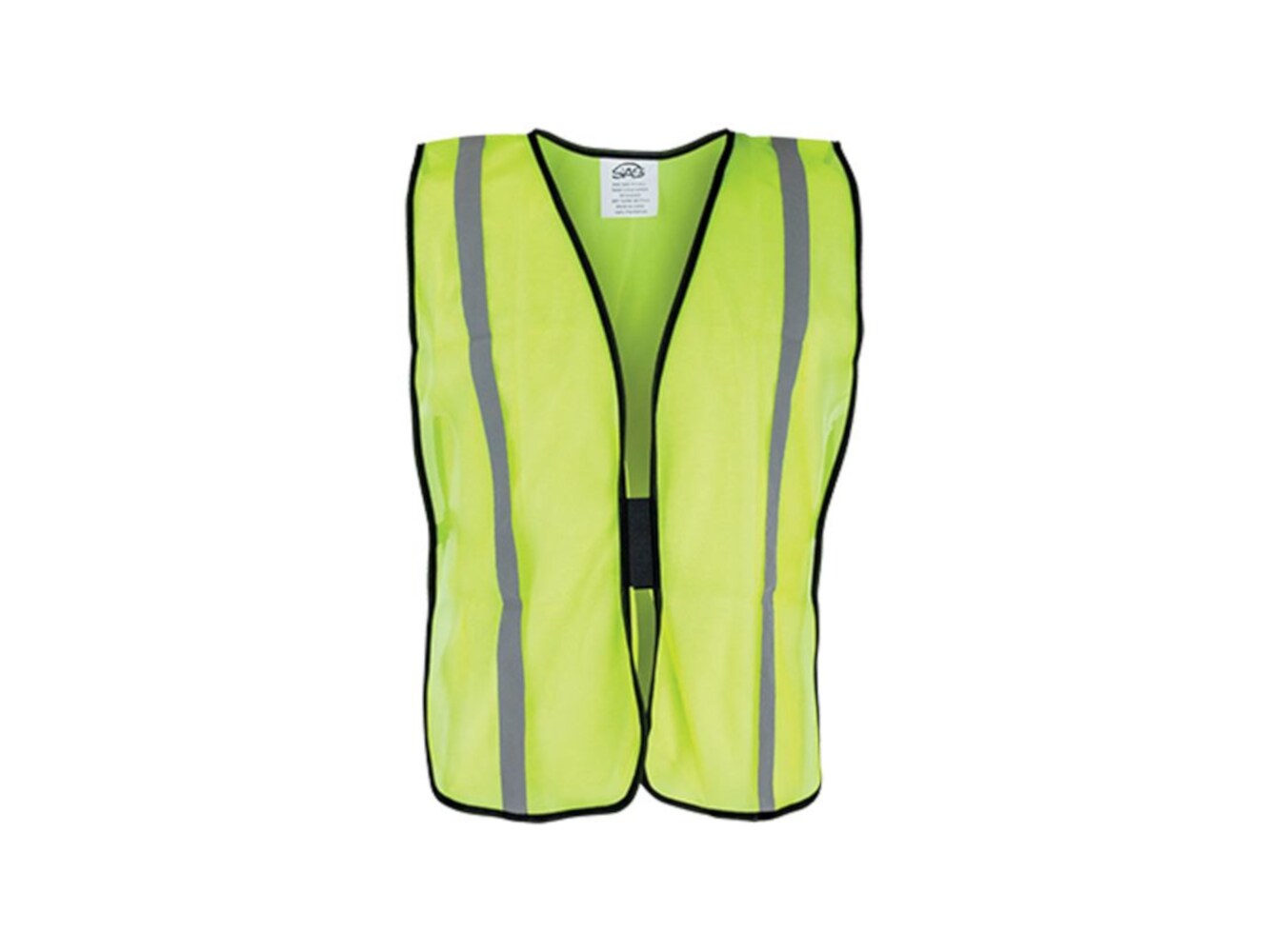 SAS Safety 895680 Adult Unisex Yellow Polyester Enhanced Visibility (Reflective) Safety Vest