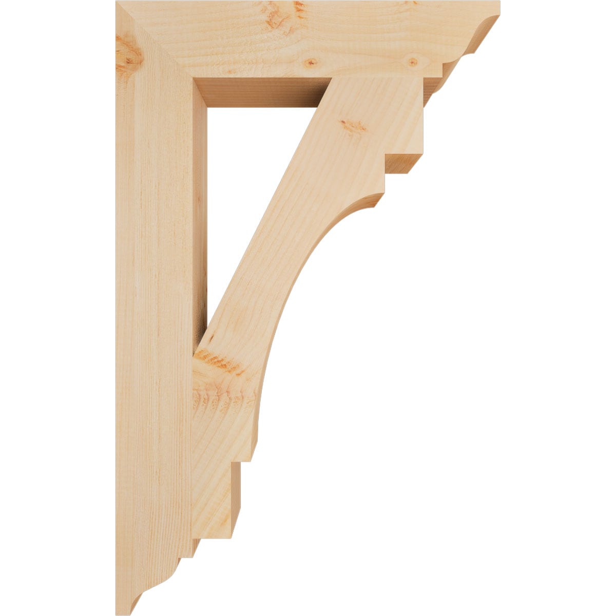 Ekena Millwork BKT04X20X32MRC01SDF Exterior-Brackets-Braces - View #3