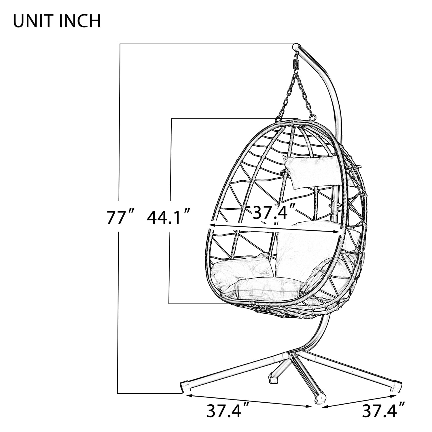 SINOFURN SYB670017BG Patio-Chairs - View #2