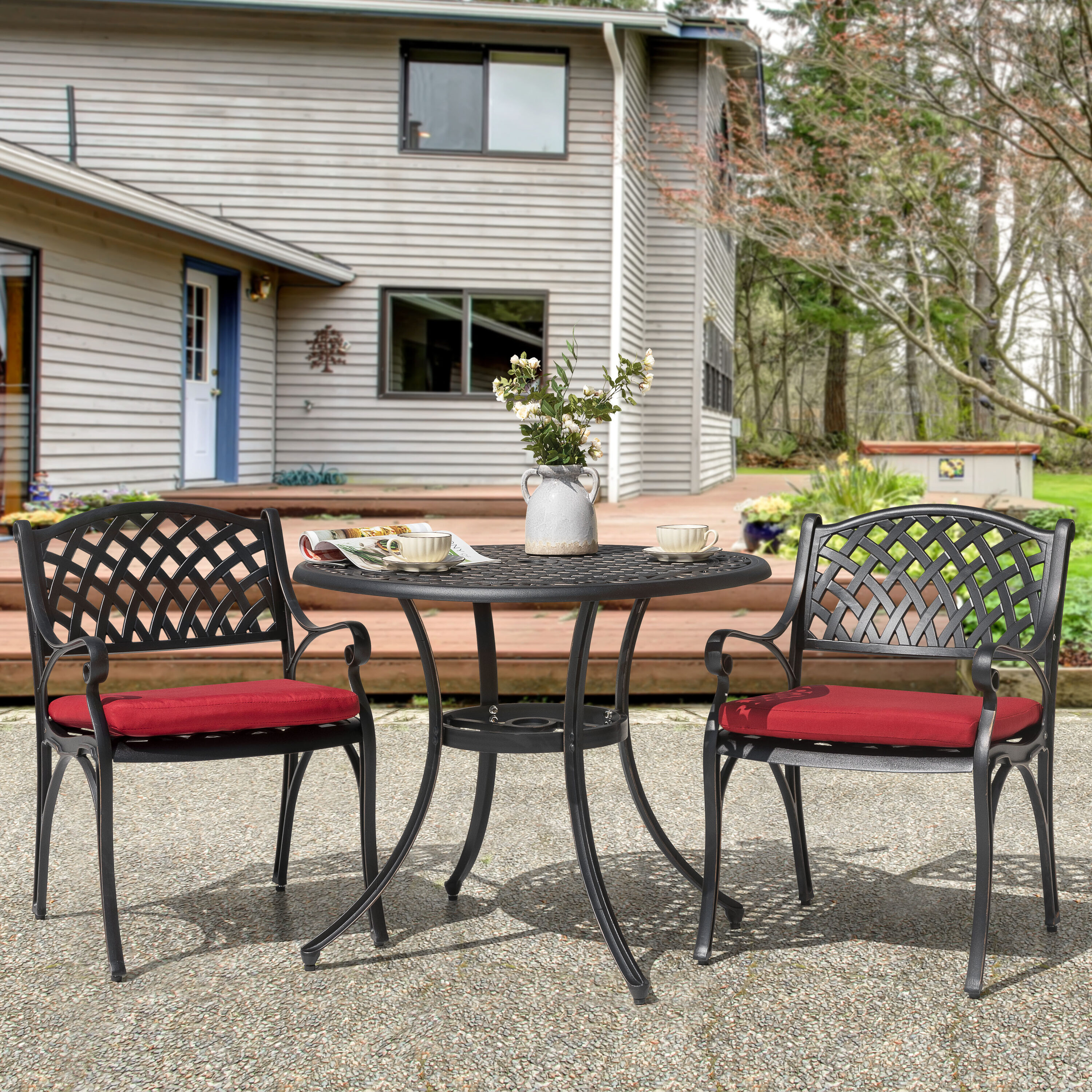 Nuu Garden SCD002-04A-0110 Patio-Dining-Sets - View #3