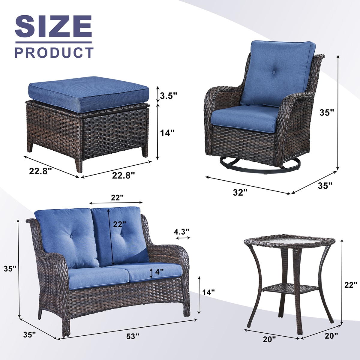 Rilyson FS038025X2023014-1 Patio-Conversation-Sets - View #4
