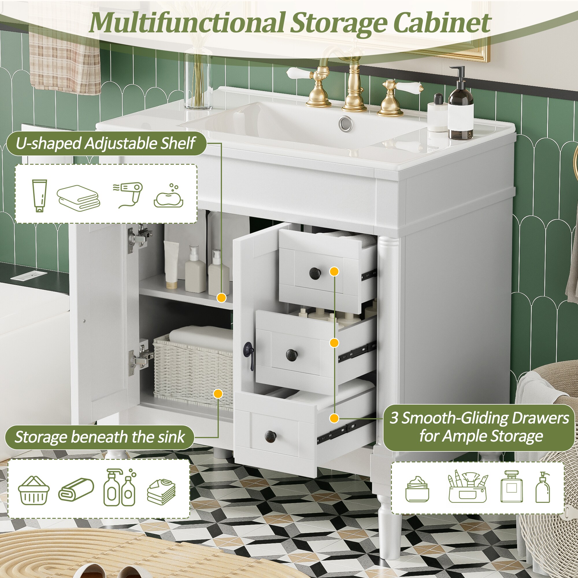 ModernLuxe L3P-N729P299368K Bath-Vanity-Combo - View #5