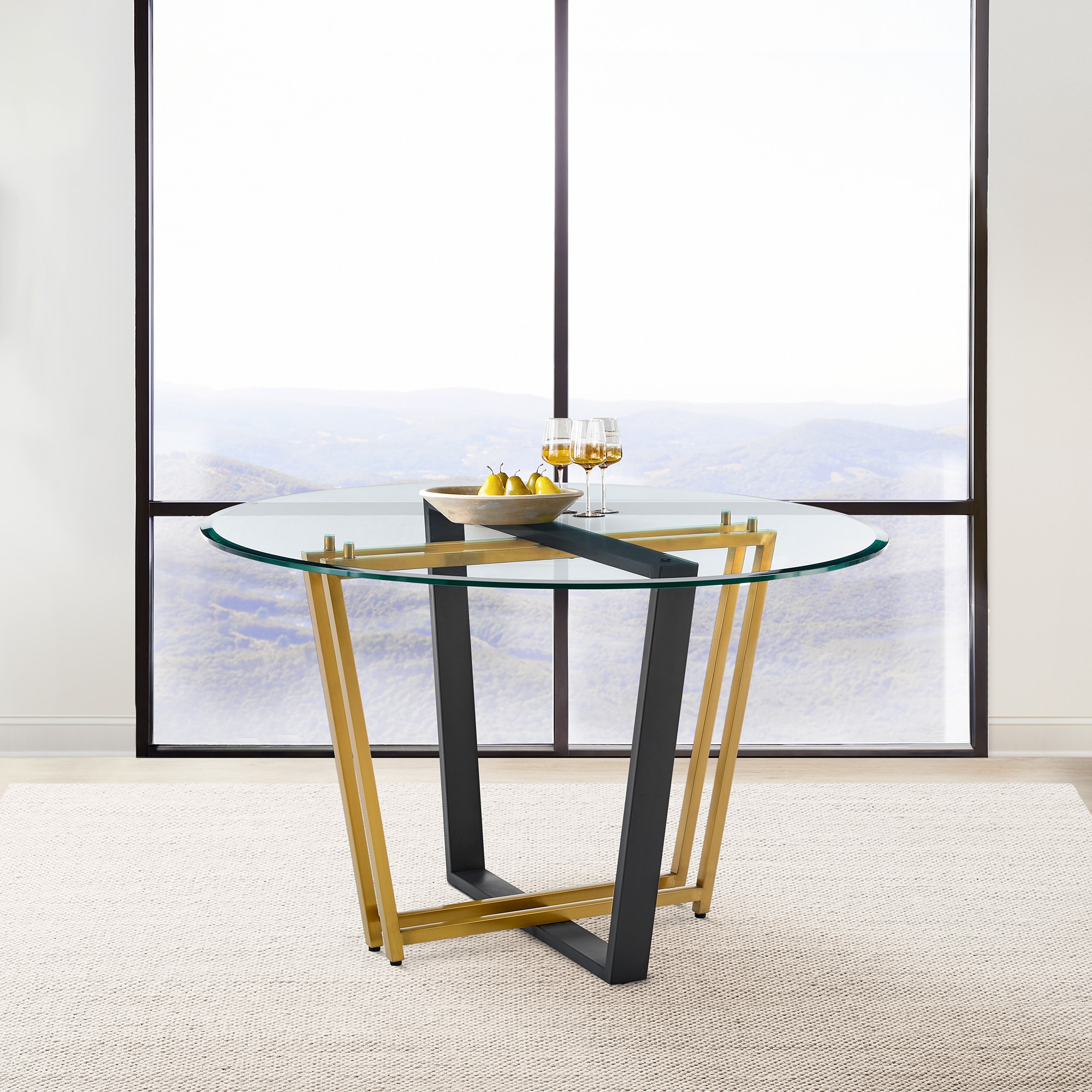 Armen Living LCDEDIBGLBLK Dining-Tables - View #8