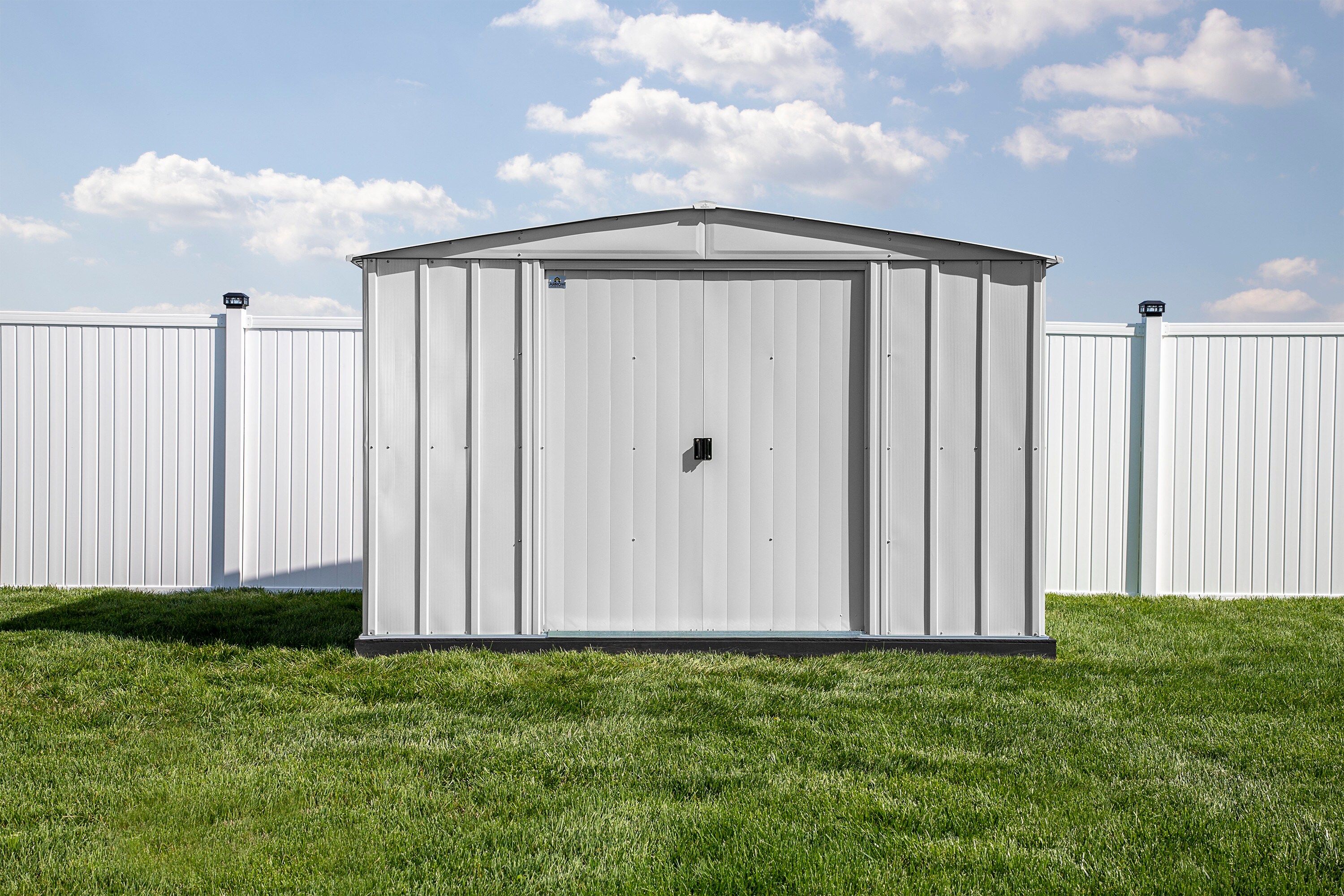 Arrow CLG1014FG Metal-Storage-Buildings-Sheds - View #11