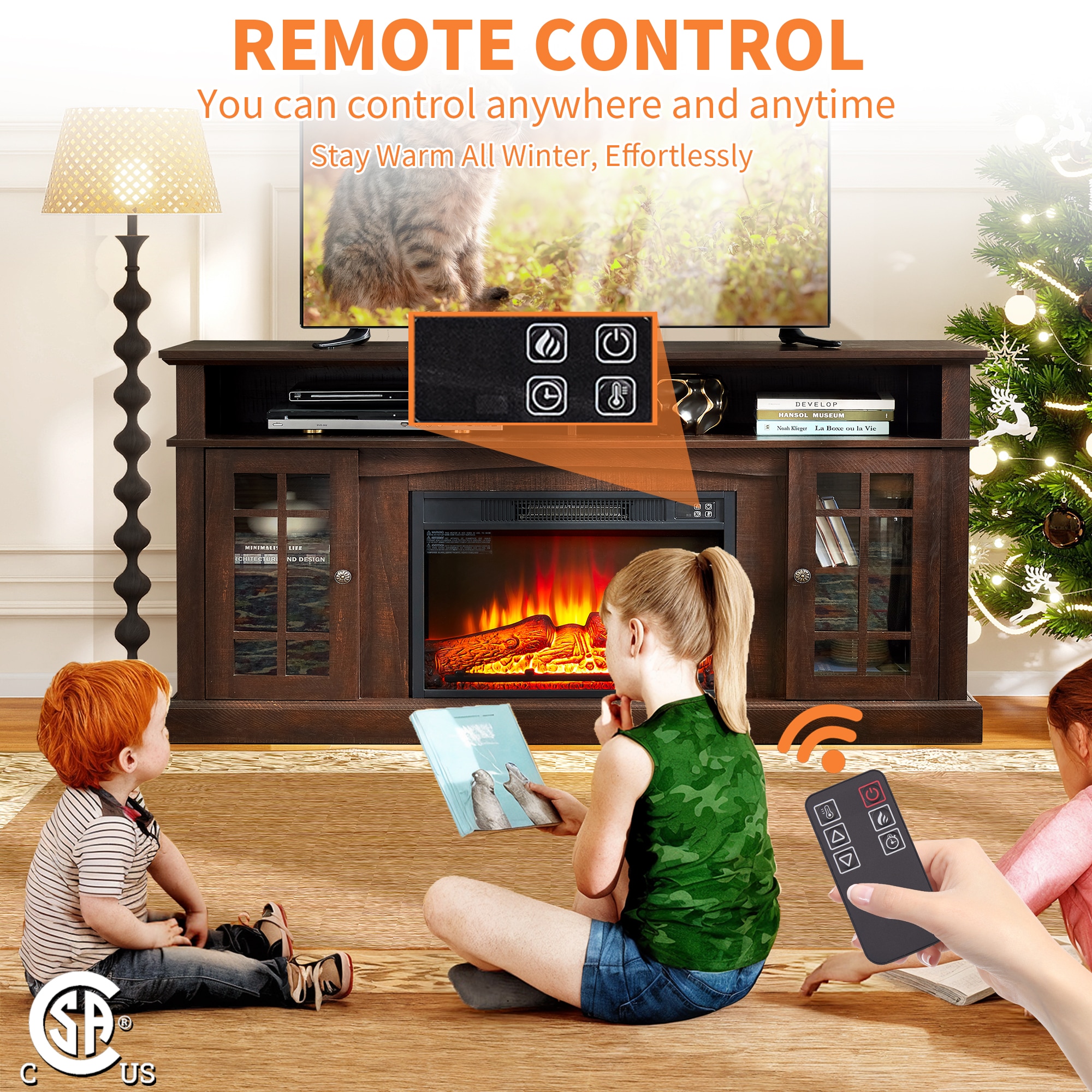 ToolCat BZ-3-135-SN Electric-Fireplaces - View #7