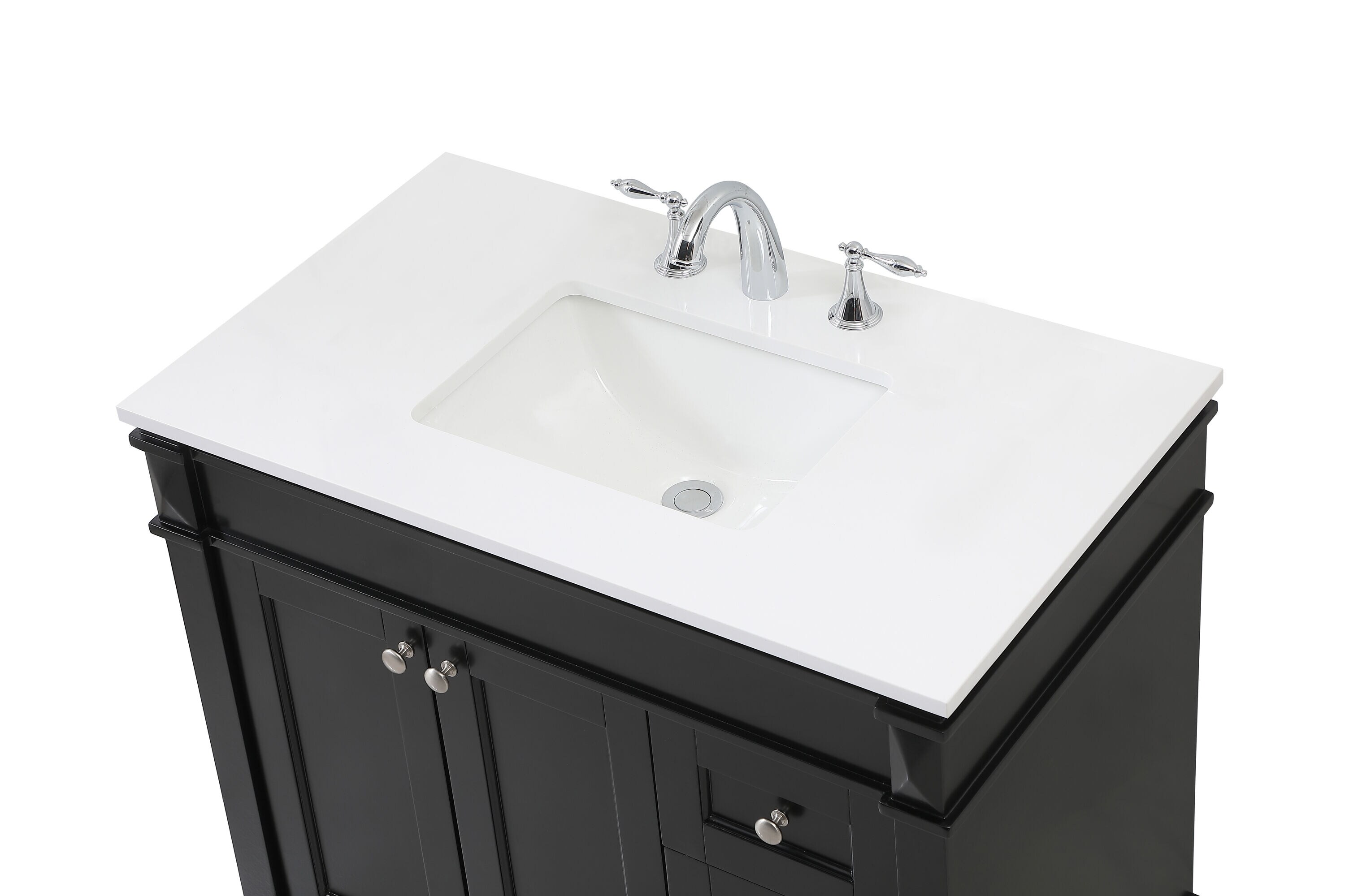 Elegant Decor HF95508BK Bath-Vanity-Combo - View #6