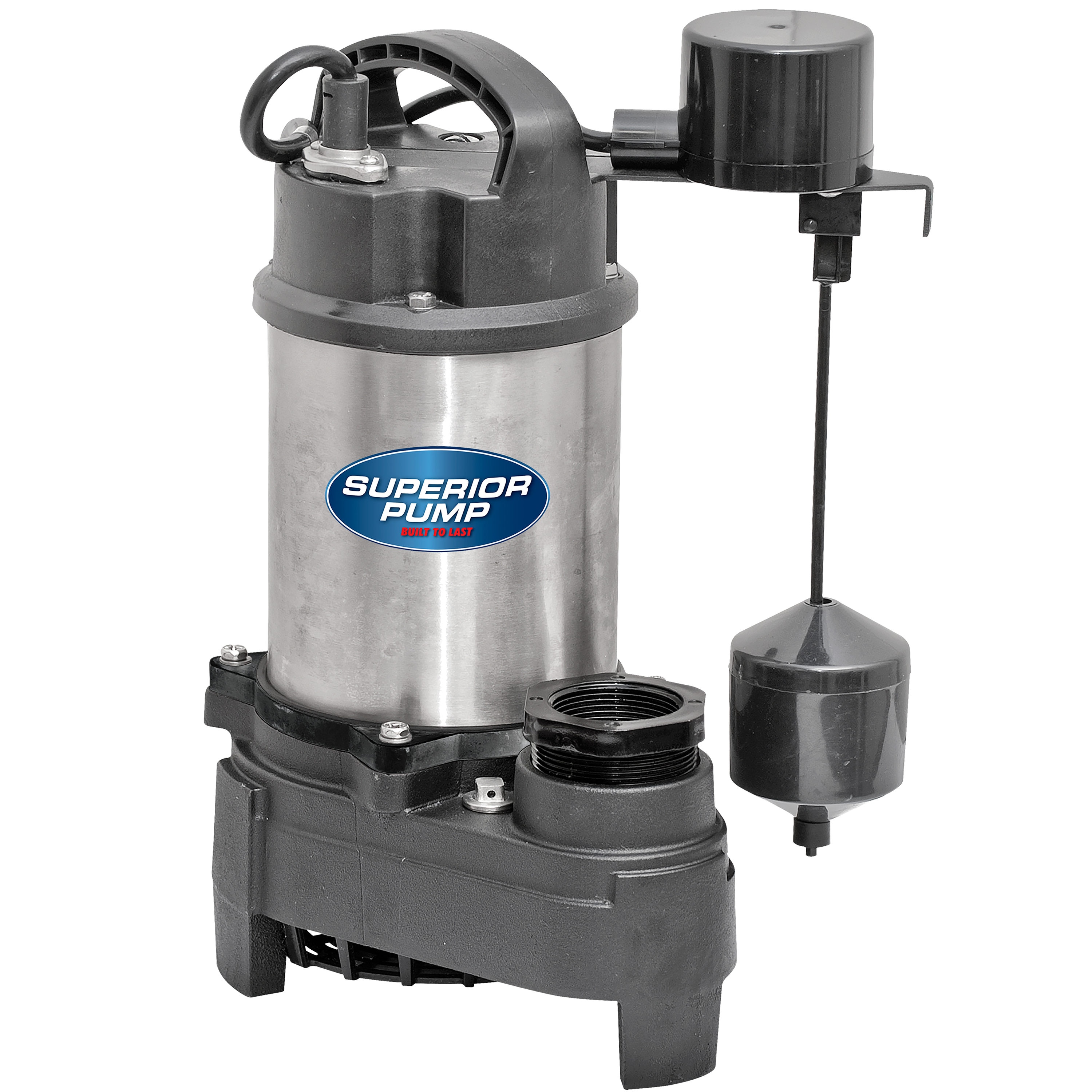 Superior Pump Sump 1/2-HP 120-Volt Stainless Steel Submersible Sump Pump in  the Water Pumps department at