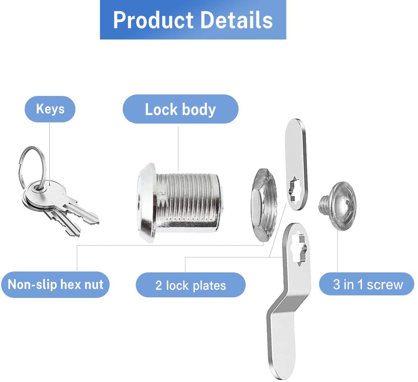 AKSCYZM LAK0730K076 Cabinet-Latches - View #5