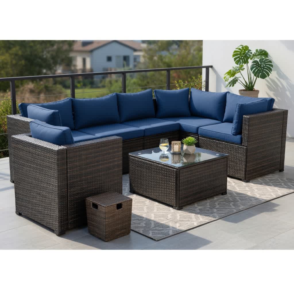 VERYKE 6219408002477 Patio-Conversation-Sets - View #6