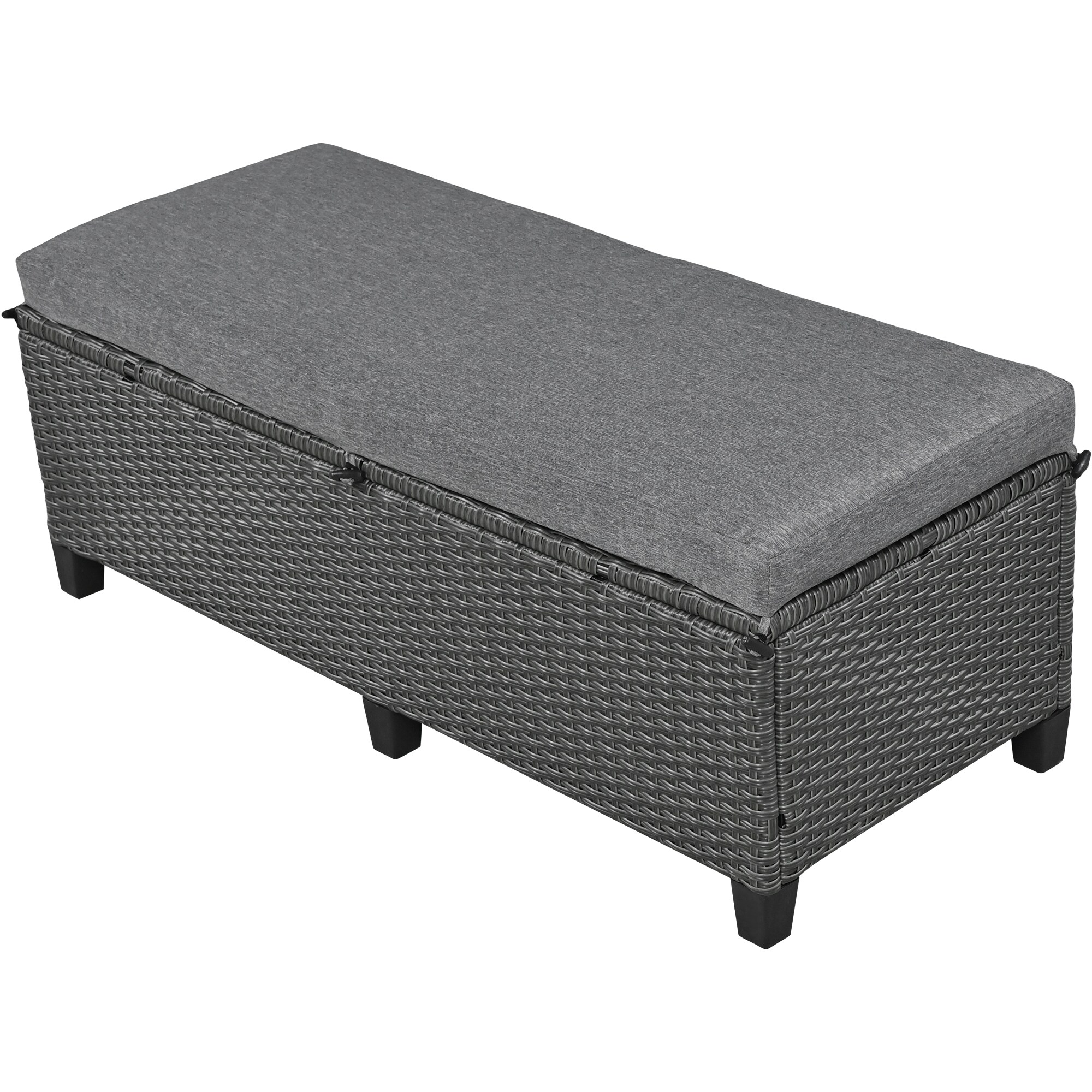 Direct Wicker DWS-06AAE-GR Patio-Conversation-Sets - View #8