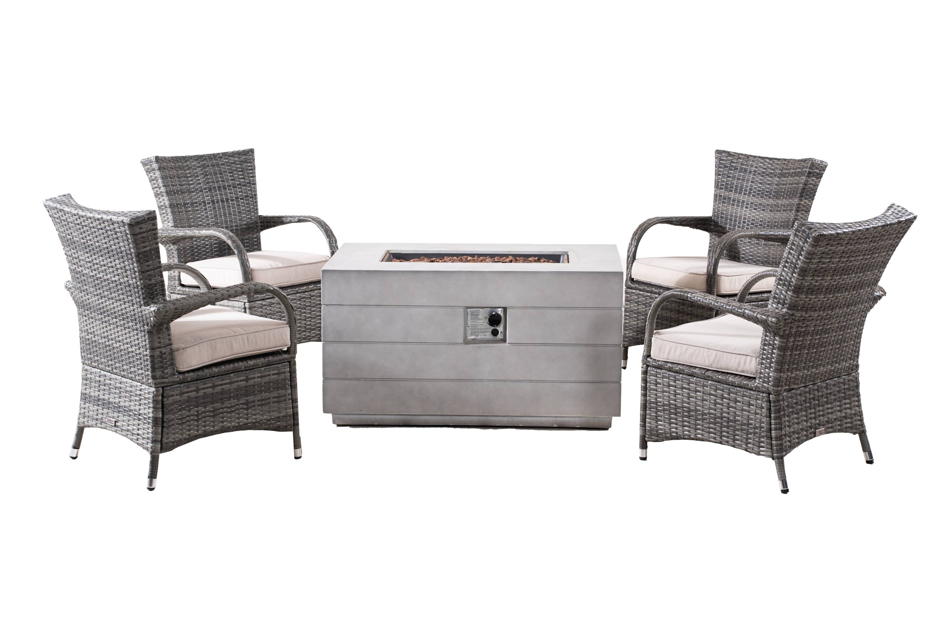 Direct Wicker DWG-21501123-G Patio-Conversation-Sets - View #5