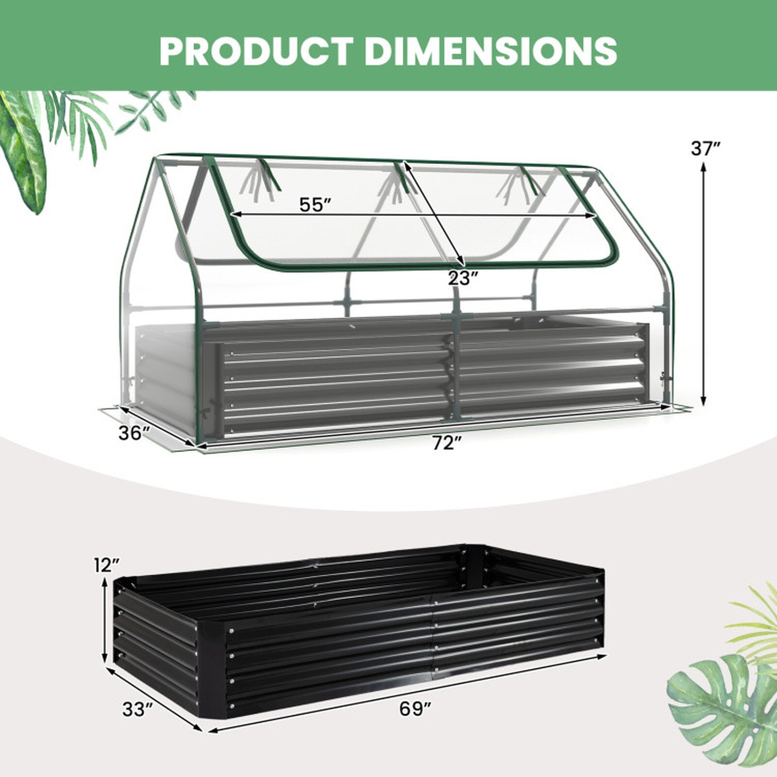 SUGIFT LW102SUGHY2300 Raised-Garden-Beds - View #3