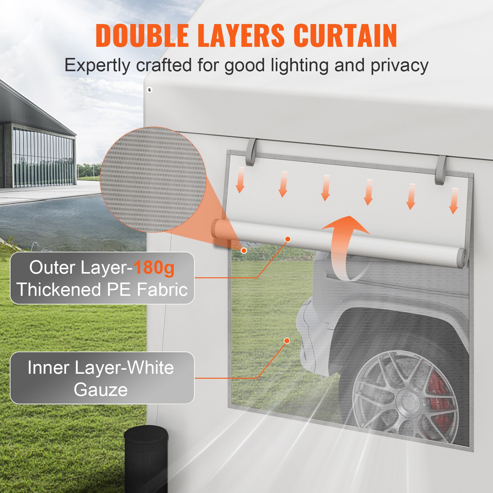 GIVIMO LW102GIVSS2120 Carport-Covers - View #7