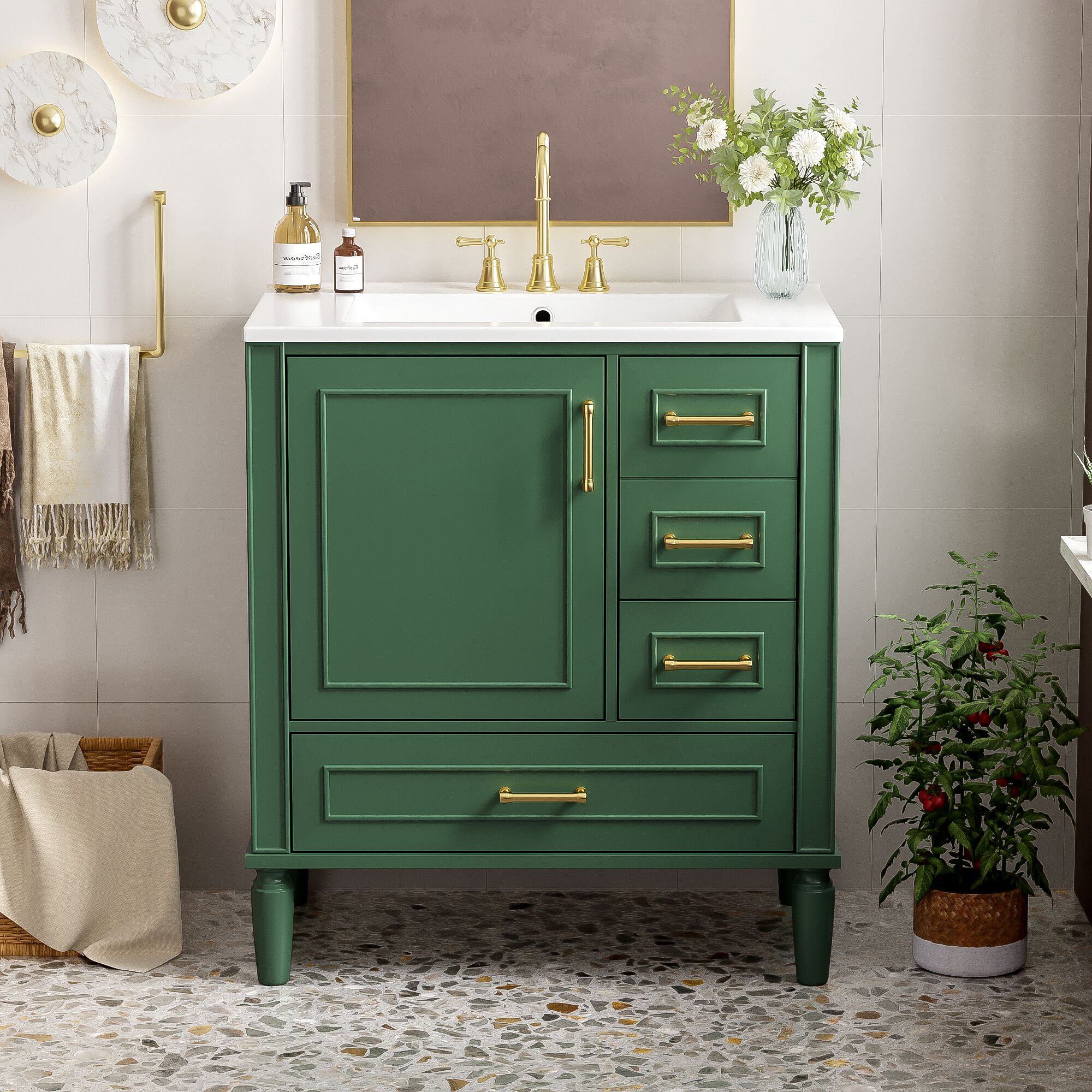 Qualler QDUVT479F Bath-Vanity-Combo - View #4