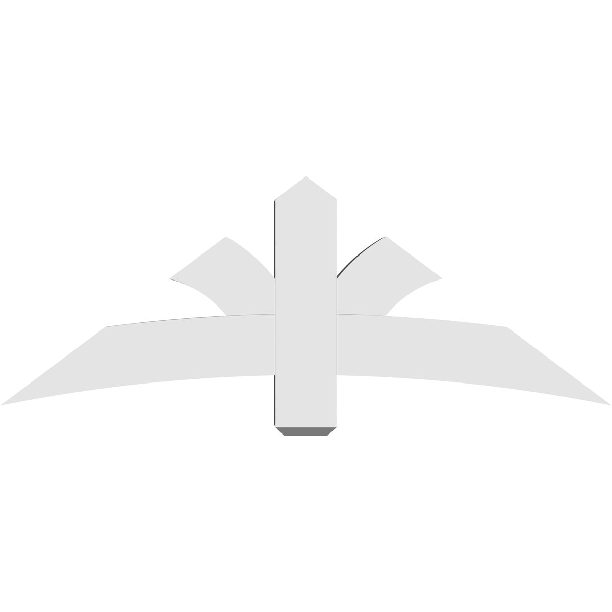 Ekena Millwork GBP060X23X0606DAV00 Exterior-Brackets-Braces - View #4