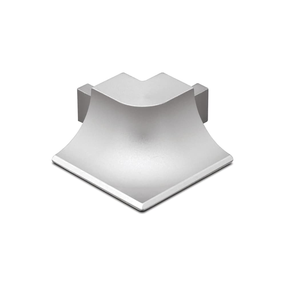 Schluter Systems E90/AHKA/AE Dilex-AHKA 0.563-in W x 1.0-in L Satin anodized aluminum Aluminum Outside corner Tile Edge Trim