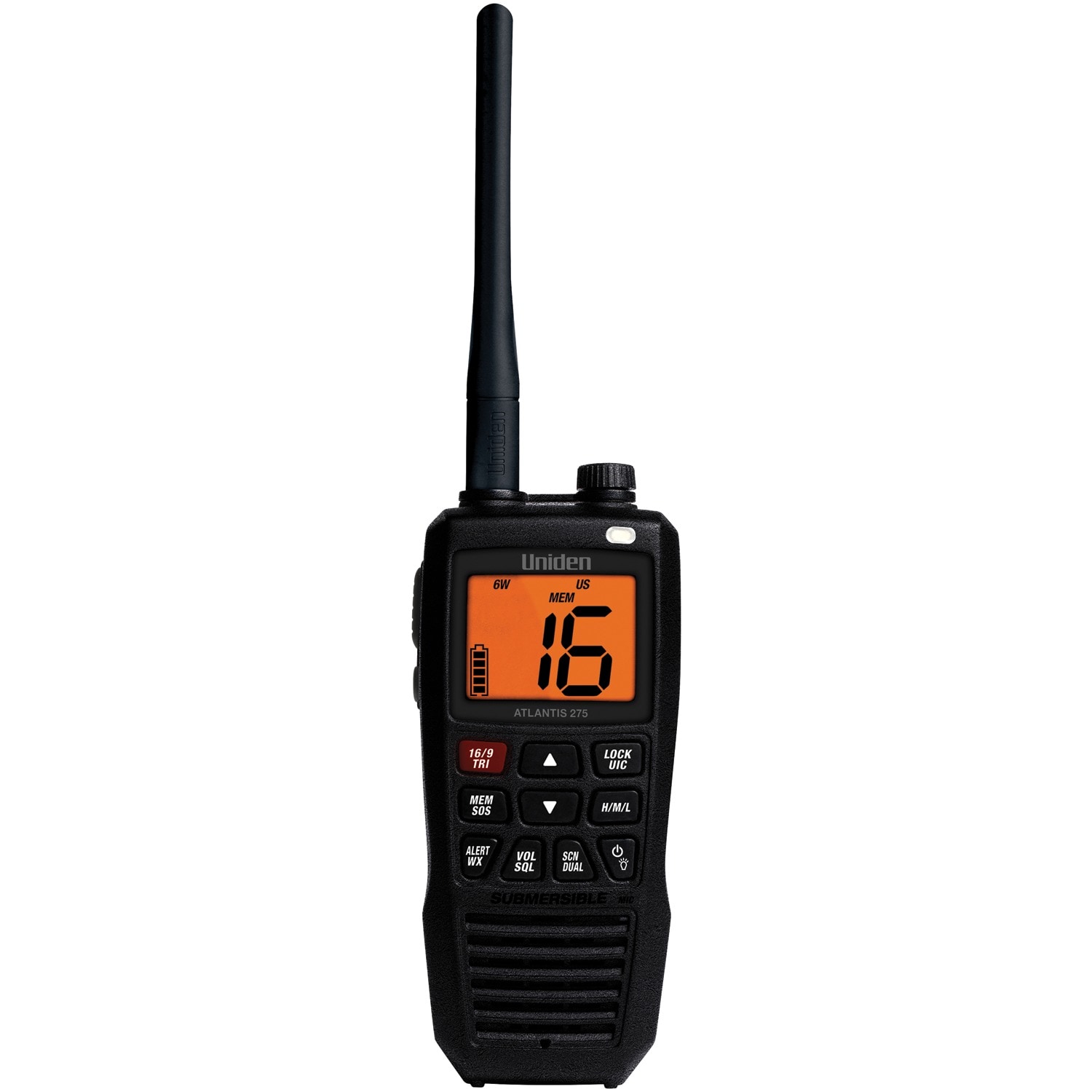 Uniden Uniden Atlantis 275 Floating Handheld 2-Way VHF Marine Radio UNNATLANTIS275 Sansujyuku sansujyuku.com