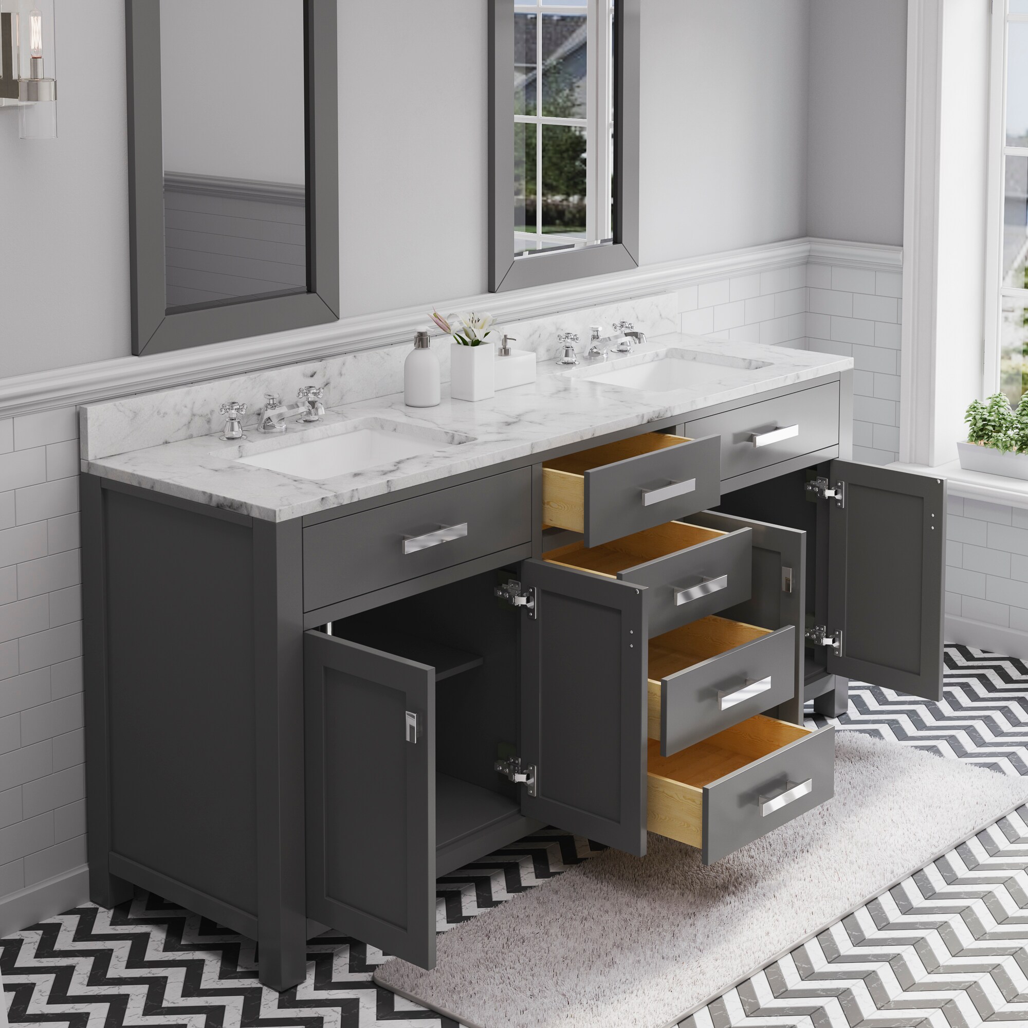 Water Creation MADISON72GC Bath-Vanity-Combo - View #4