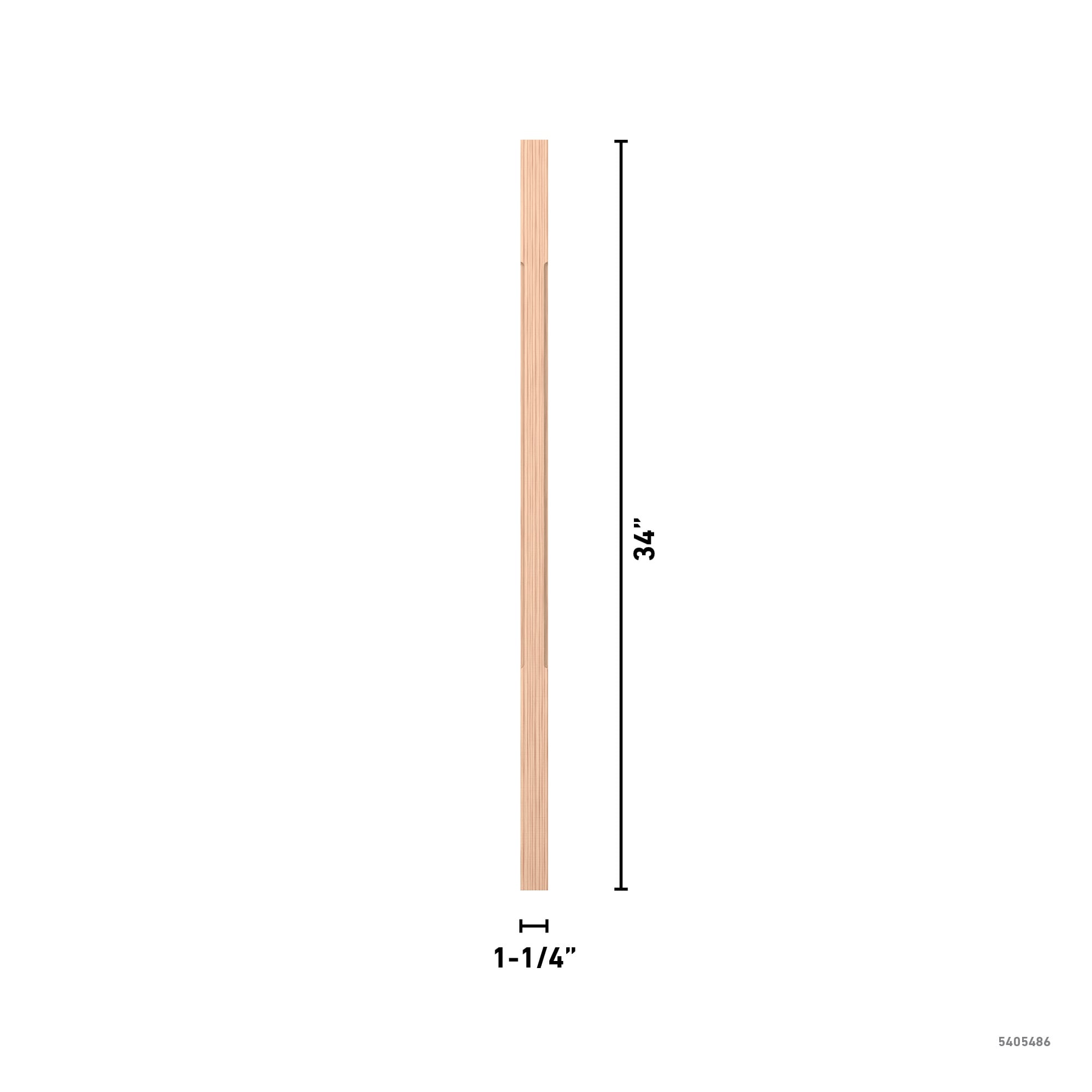 L.J. Smith Stair Systems LJC-5060-H 34 Interior-Stairpart-Balusters - View #4