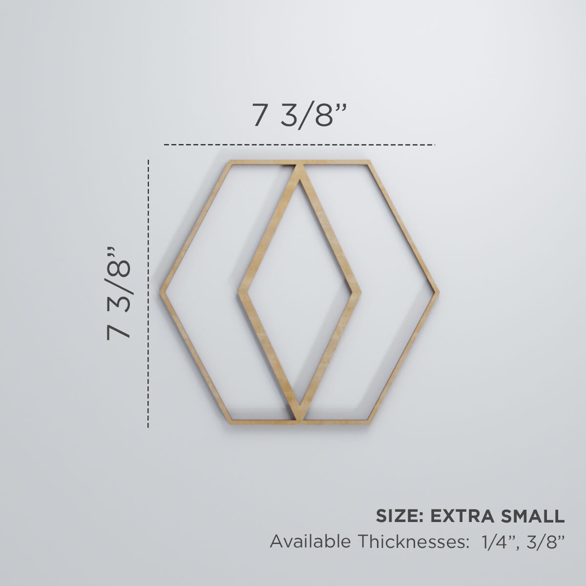 Ekena Millwork WALW08X08X0375HREMF Wall-Panels - View #3