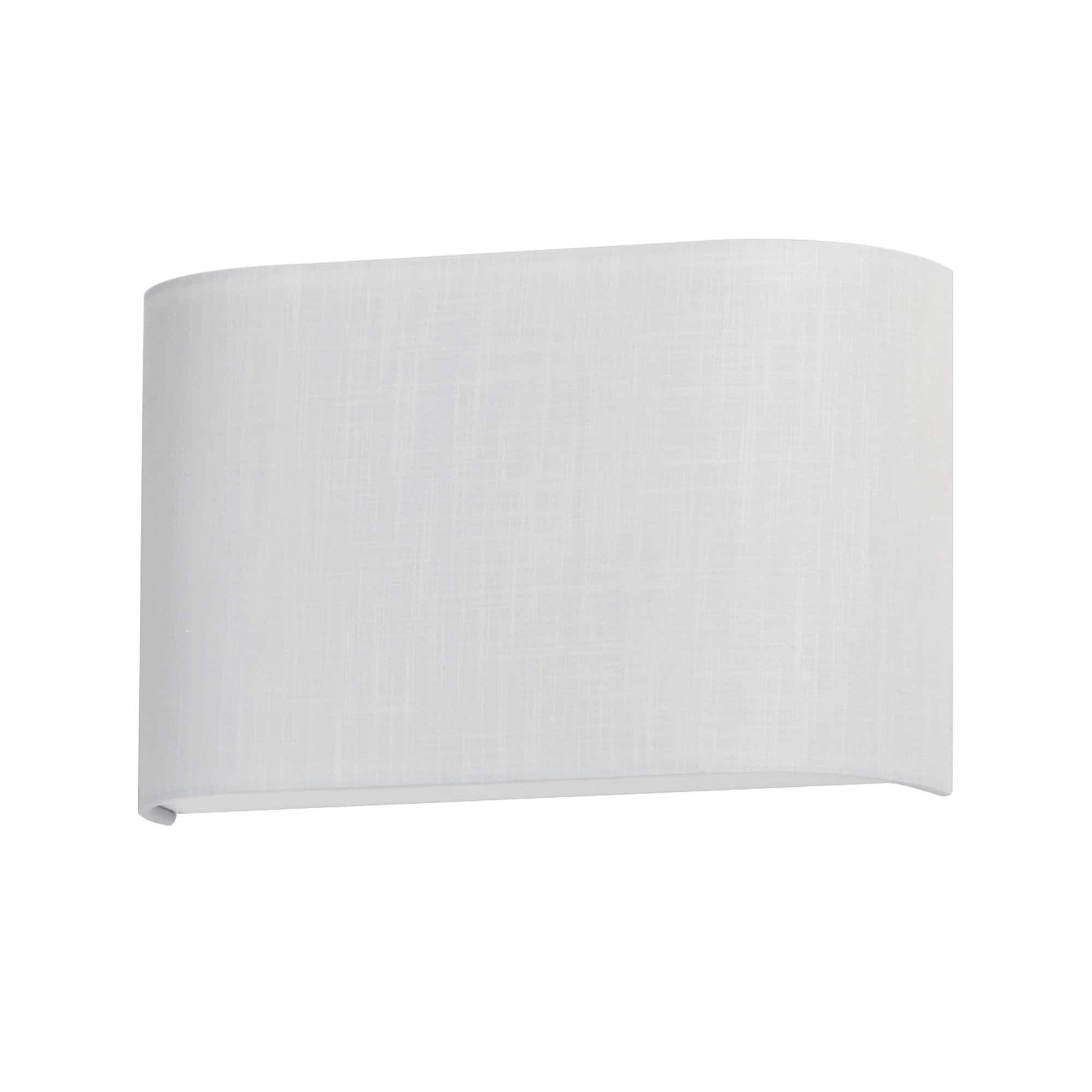 Maxim Lighting A-MX-10239WL Prime 1-Light Modern / Transitional White Linen Led Wall Sconce