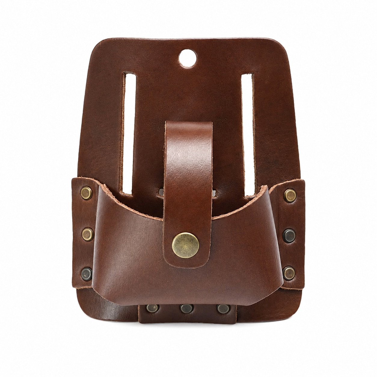 Avid Power Extra Large Full Grain Leather Tape Measure Holder Durable Work Tool Pouch