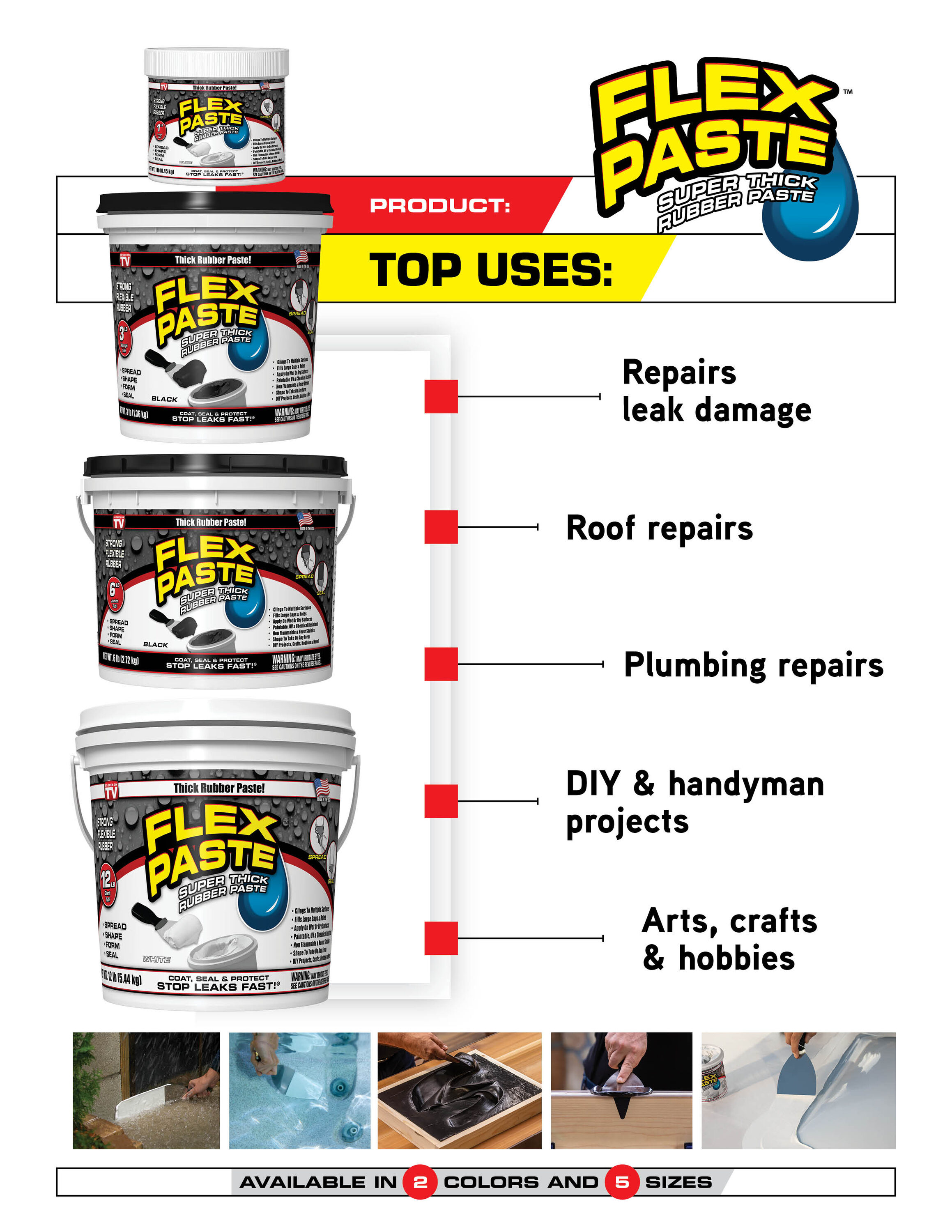 Flex Paste PFSWHTR64 Plastic-Dip-Coating - View #12