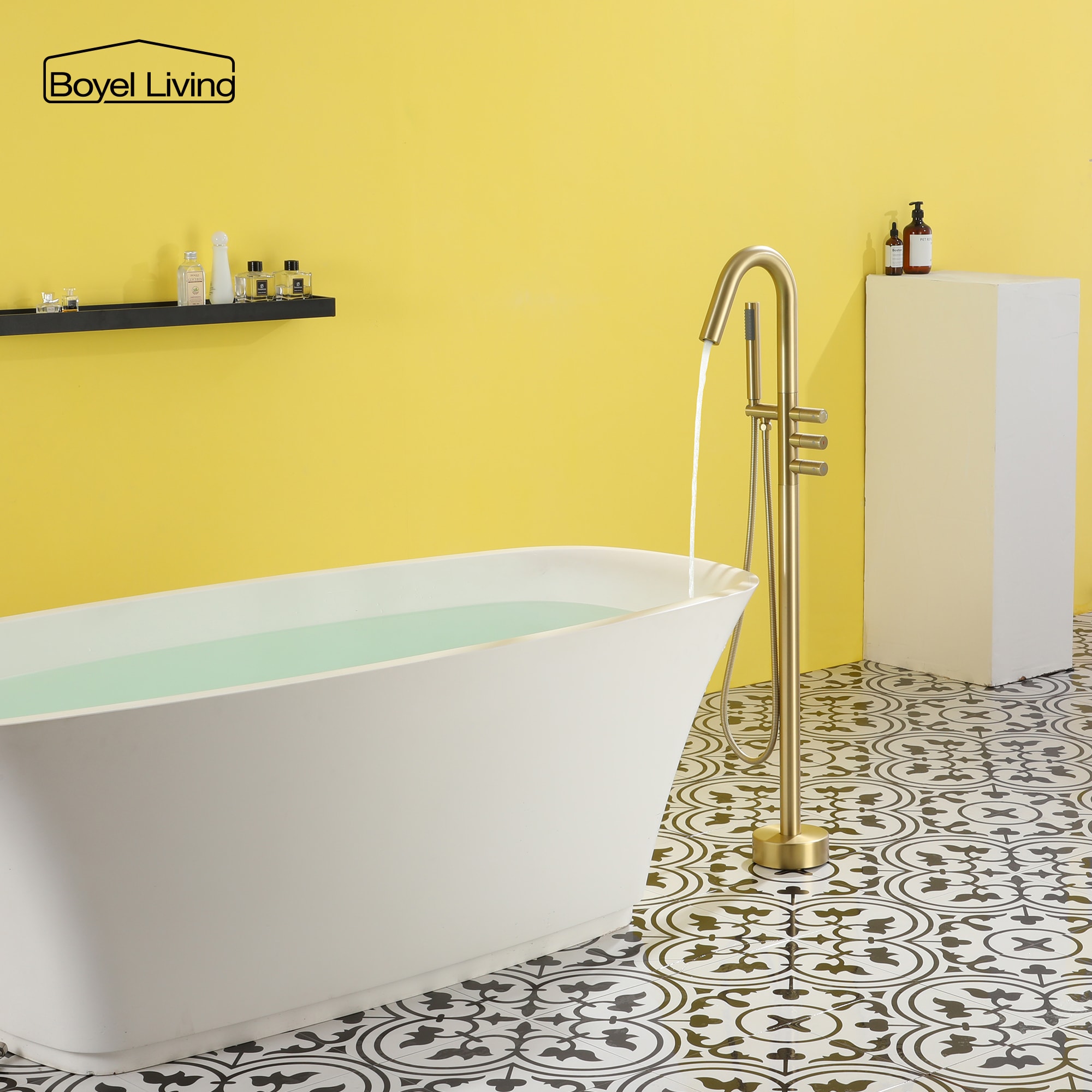 Clihome CSMD-BF18-013BG Roman-Tub-Faucets - View #3