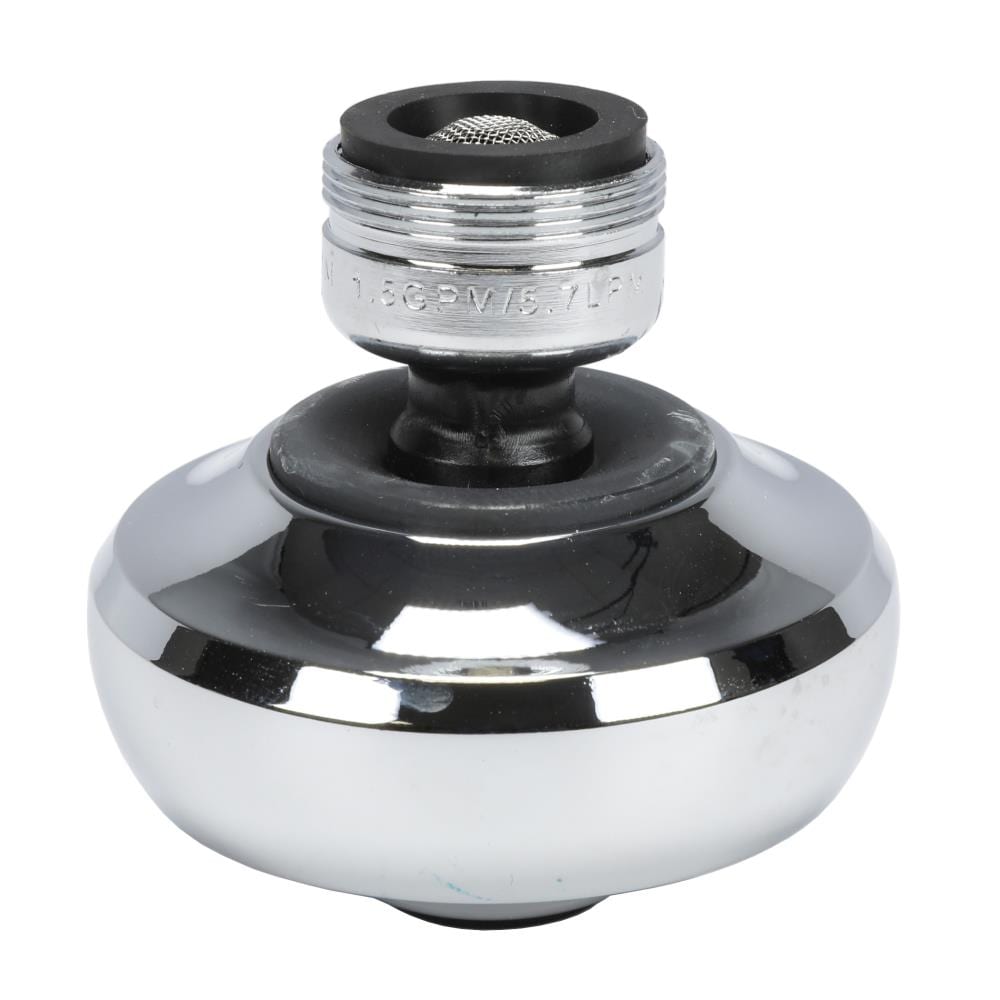 Chrome Dual Thread Swivel Sprayrator Faucet Aerator