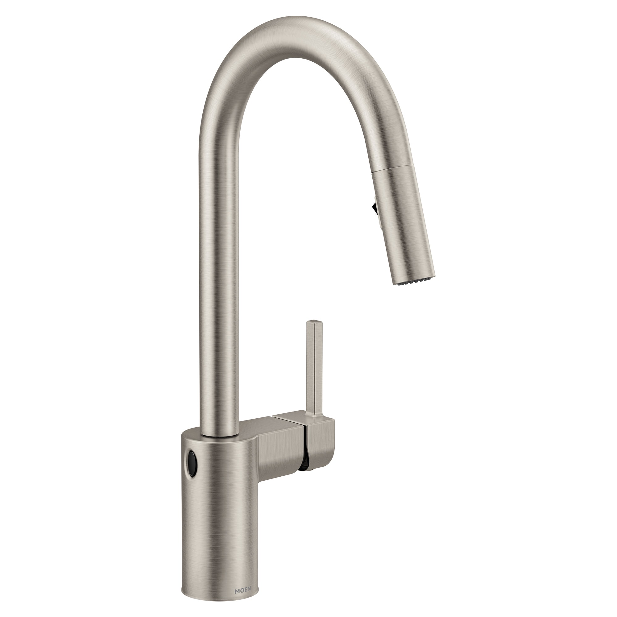 Moen 7565EWSRS Spot Resistant Stainless Single Handle Deck-mount Pull-down Kitchen Faucet with Sprayer